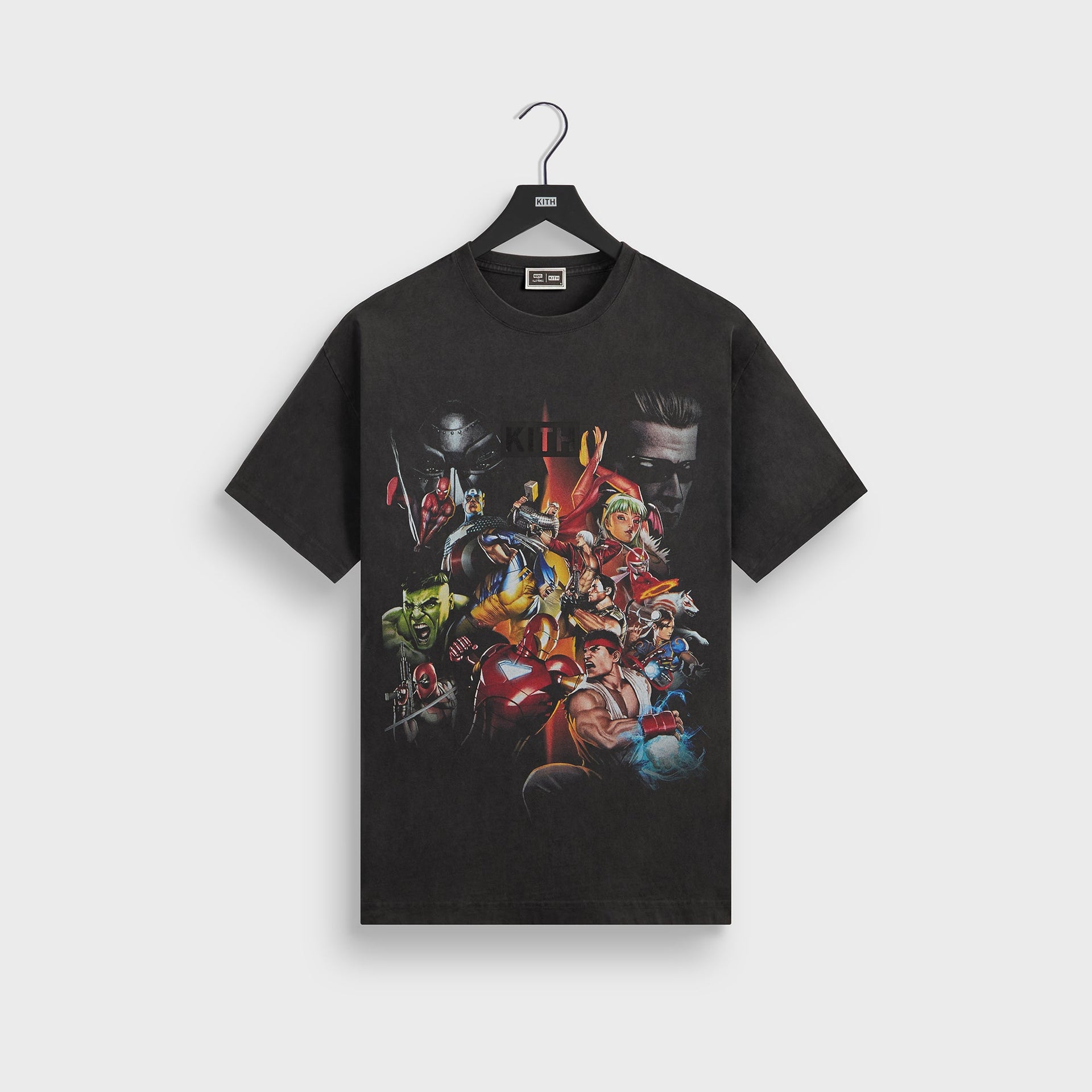 Marvel vs. Capcom | Kith Ultimate Vintage Tee - Black