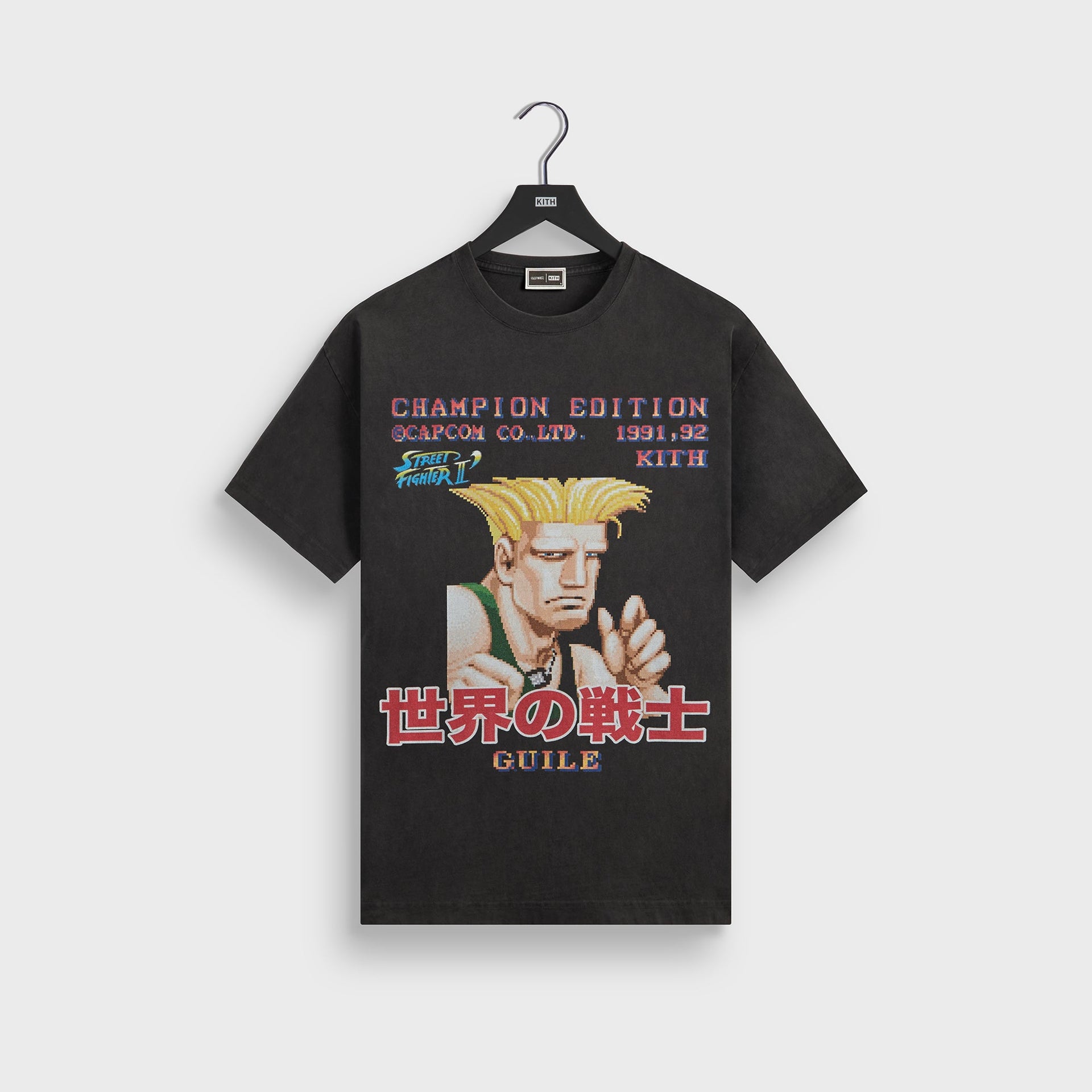 Capcom | Kith Guile Champion Edition Vintage Tee - Black