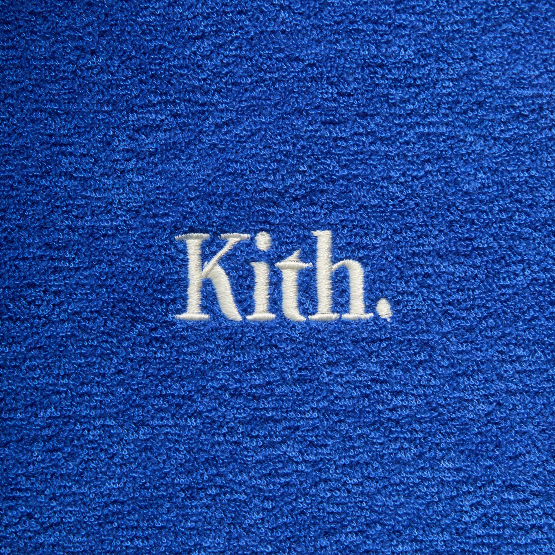 Kith Towel Boucle Boxy Collared Overshirt - Cyclone