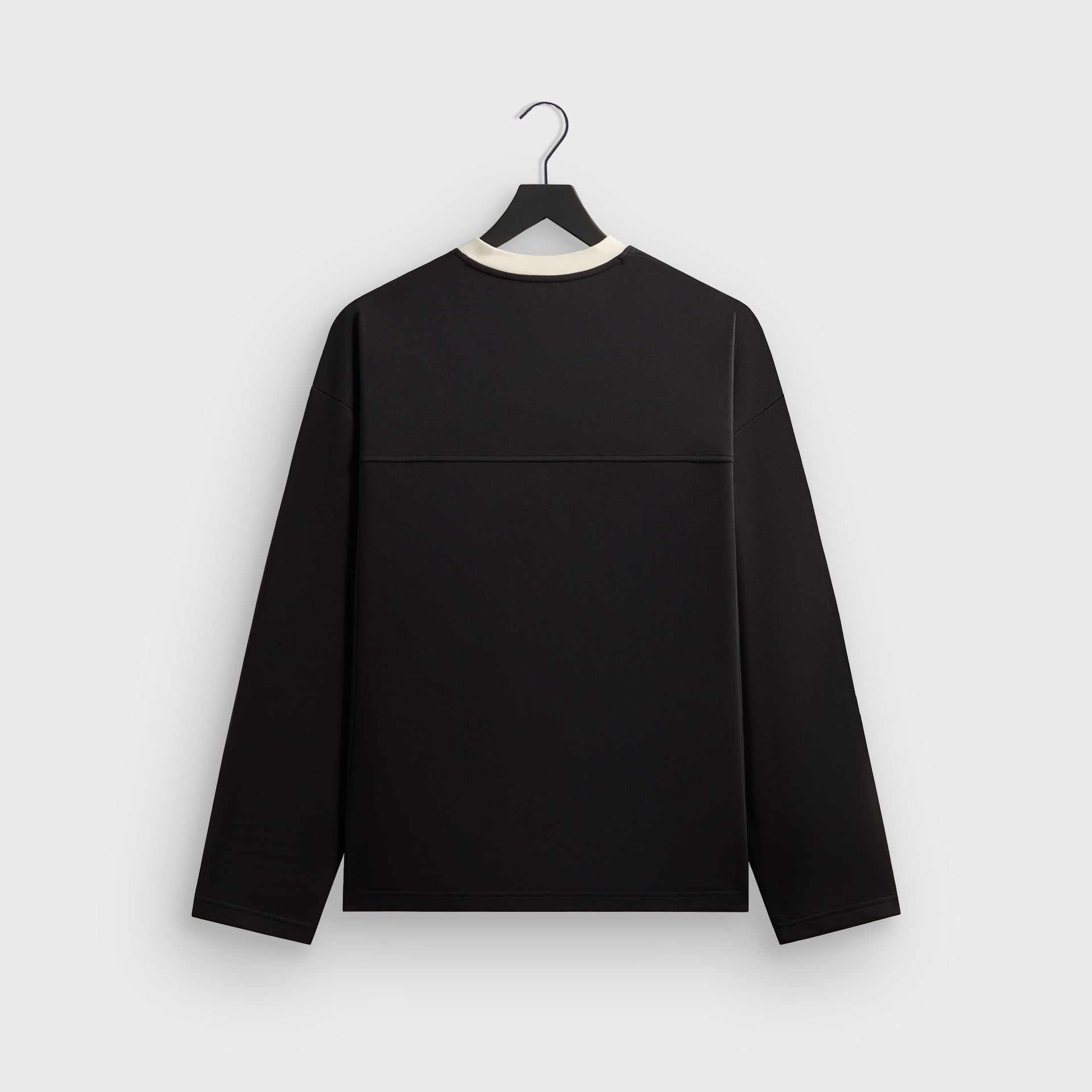 kith.mompact Fleece Long Sleeve Julien Jersey - Black