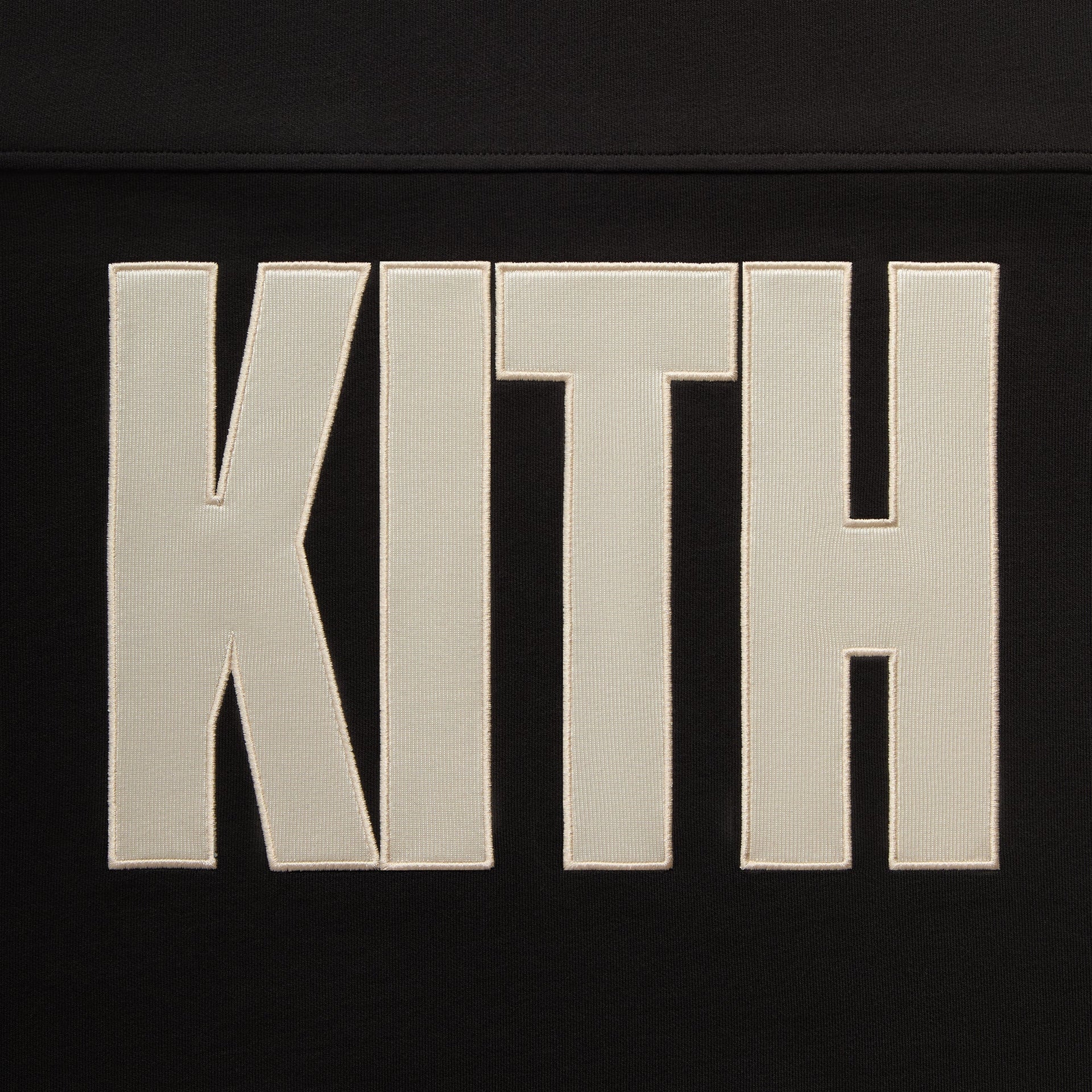 kith.mompact Fleece Long Sleeve Julien Jersey - Black