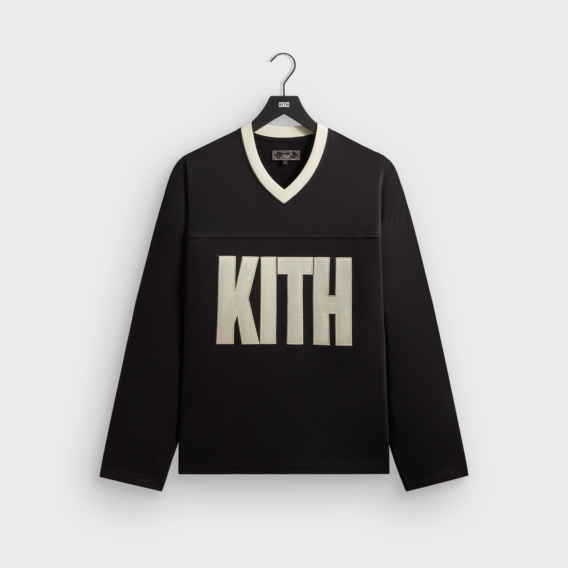 kith.mompact Fleece Long Sleeve Julien Jersey - Black