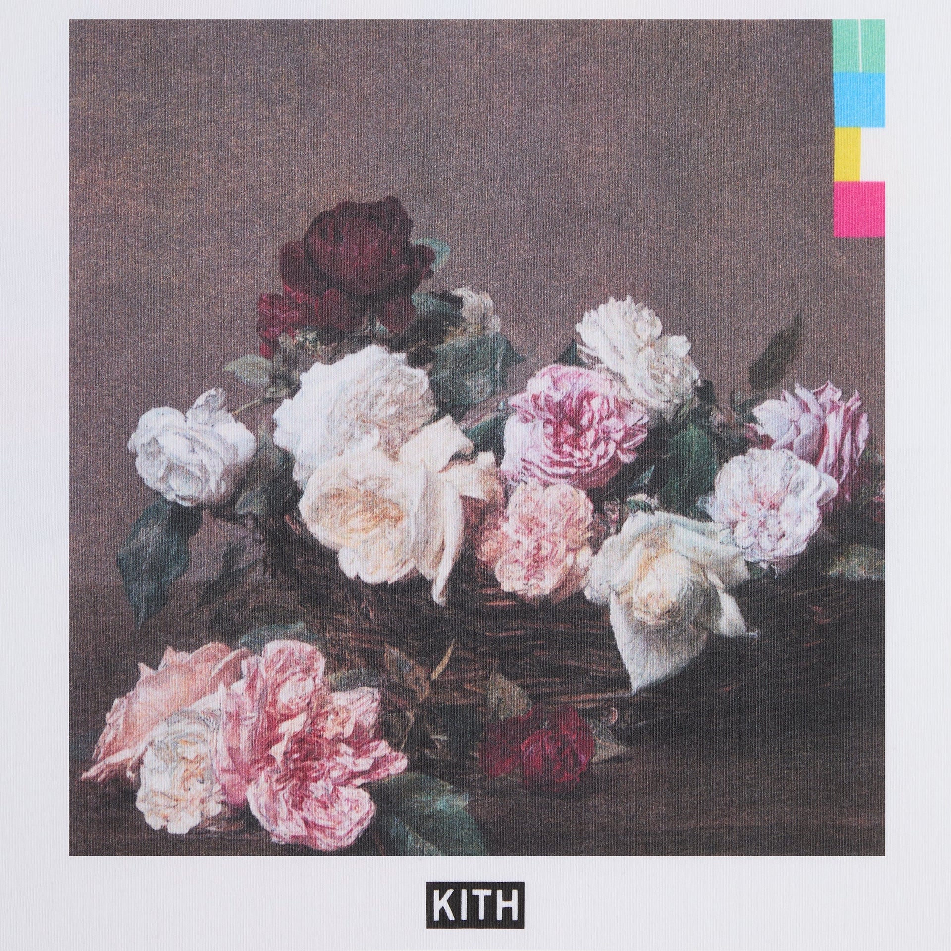 Kith Records for New Order Power Corruption Lies Vintage Tee - White
