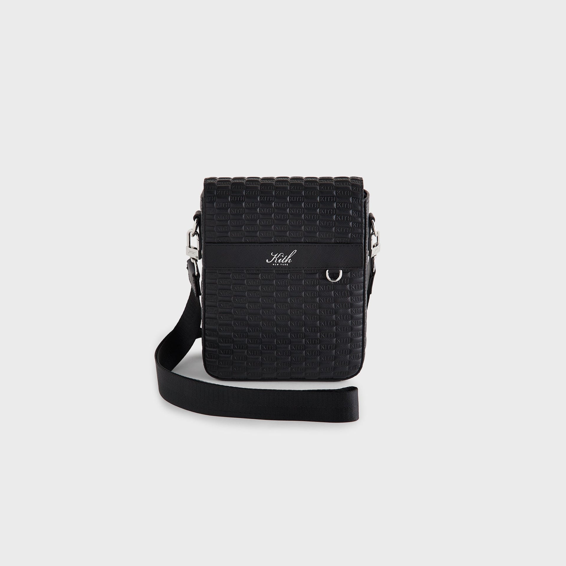 Kith Monogram Leather Explorer Pack - Black