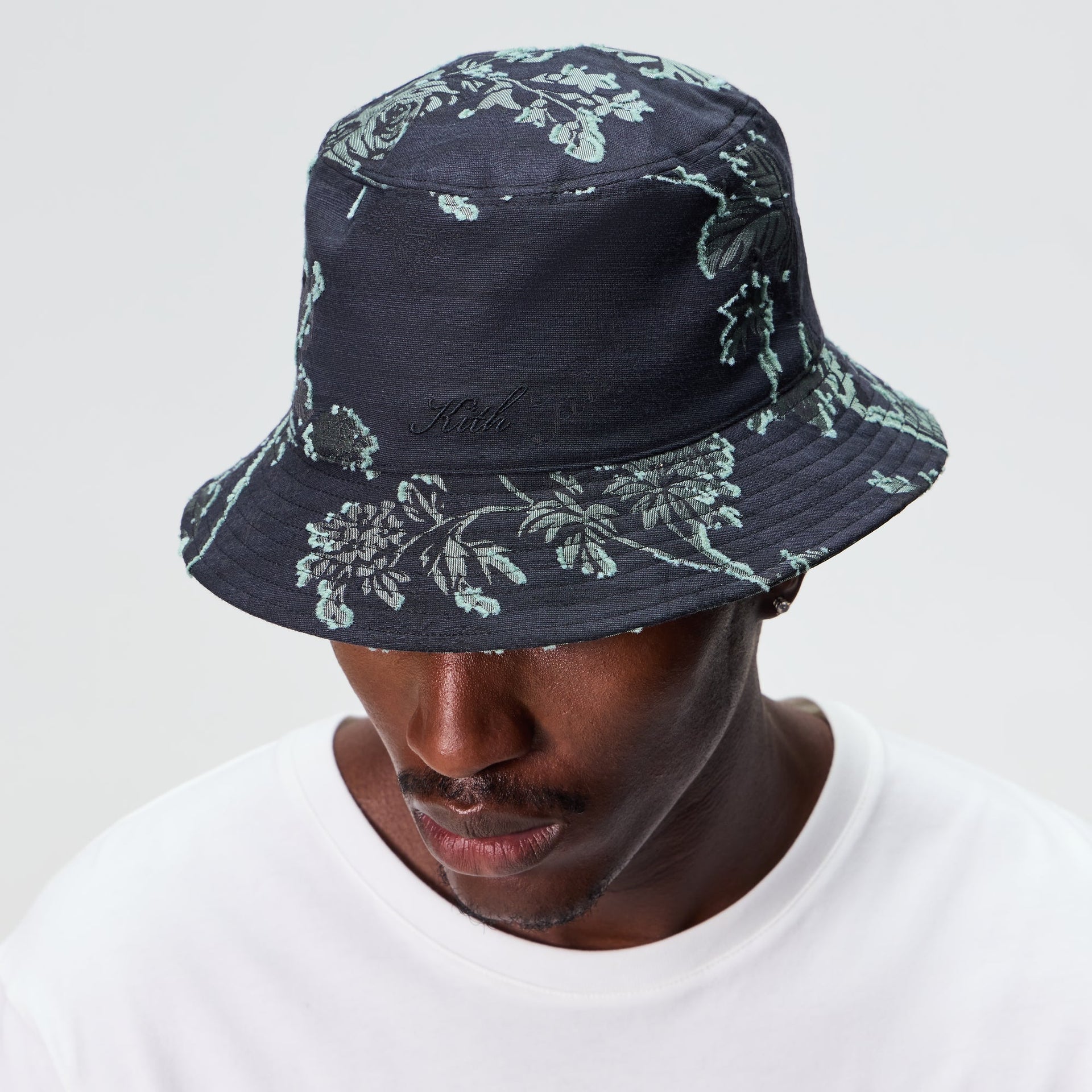 Kith for Needles Clip Jacquard Dawson Bucket Hat - Black - PH