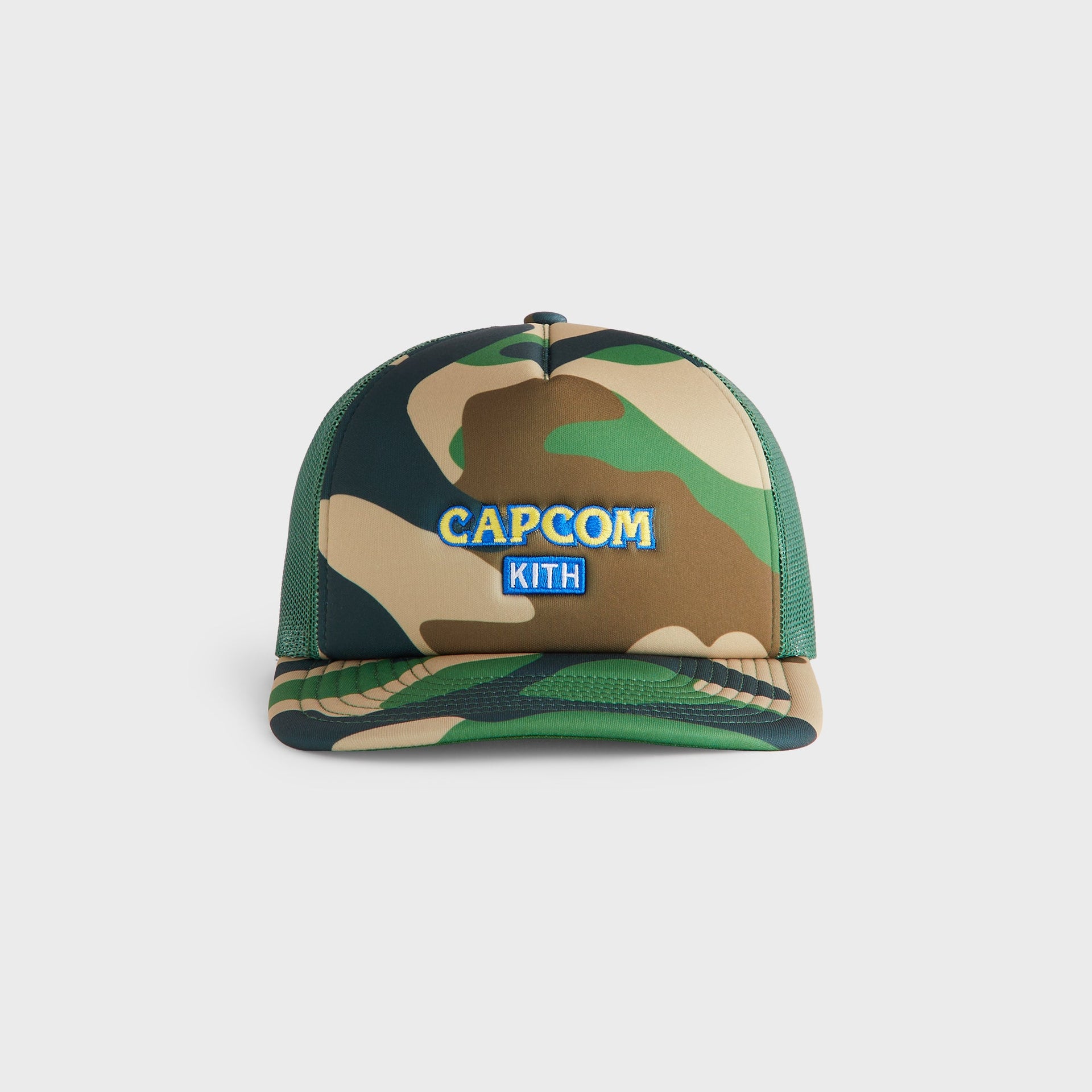 Capcom | Kith Camo Nolan Trucker Hat - Camo