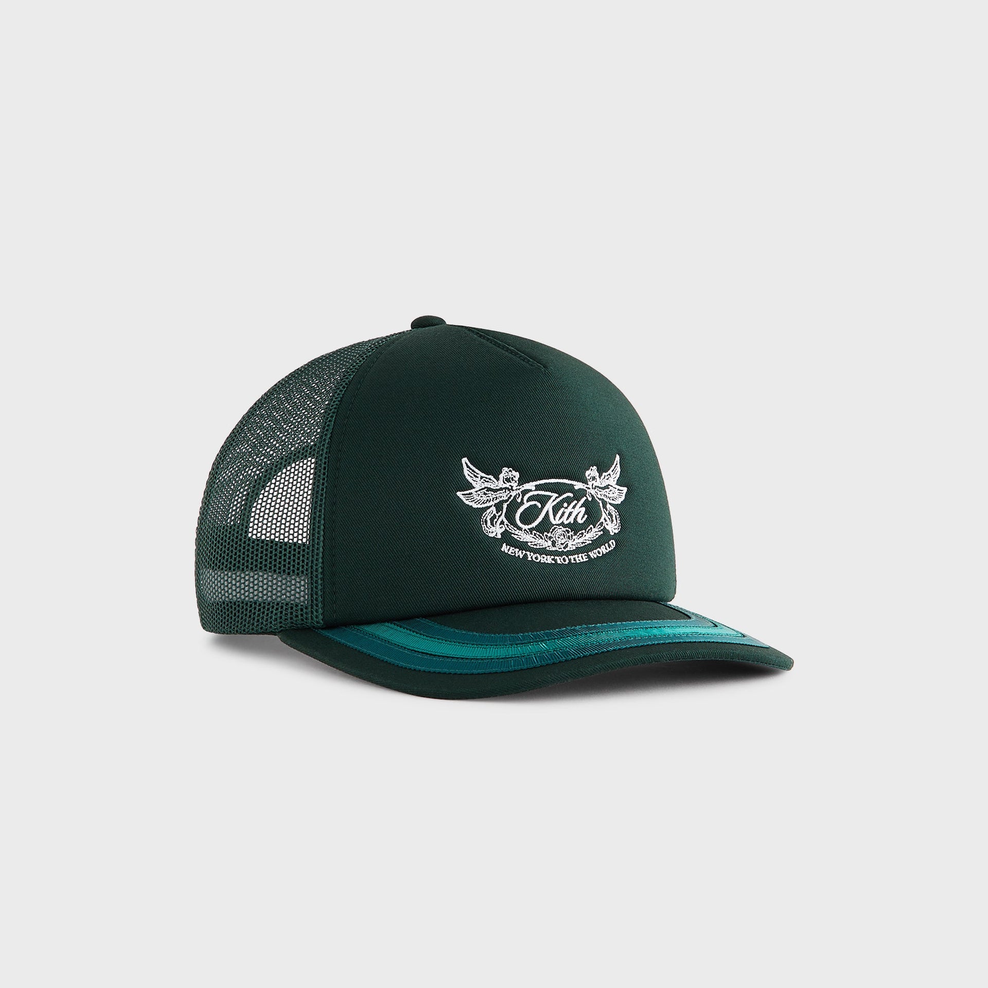 Kith Twill Nolan Trucker Hat - Algae