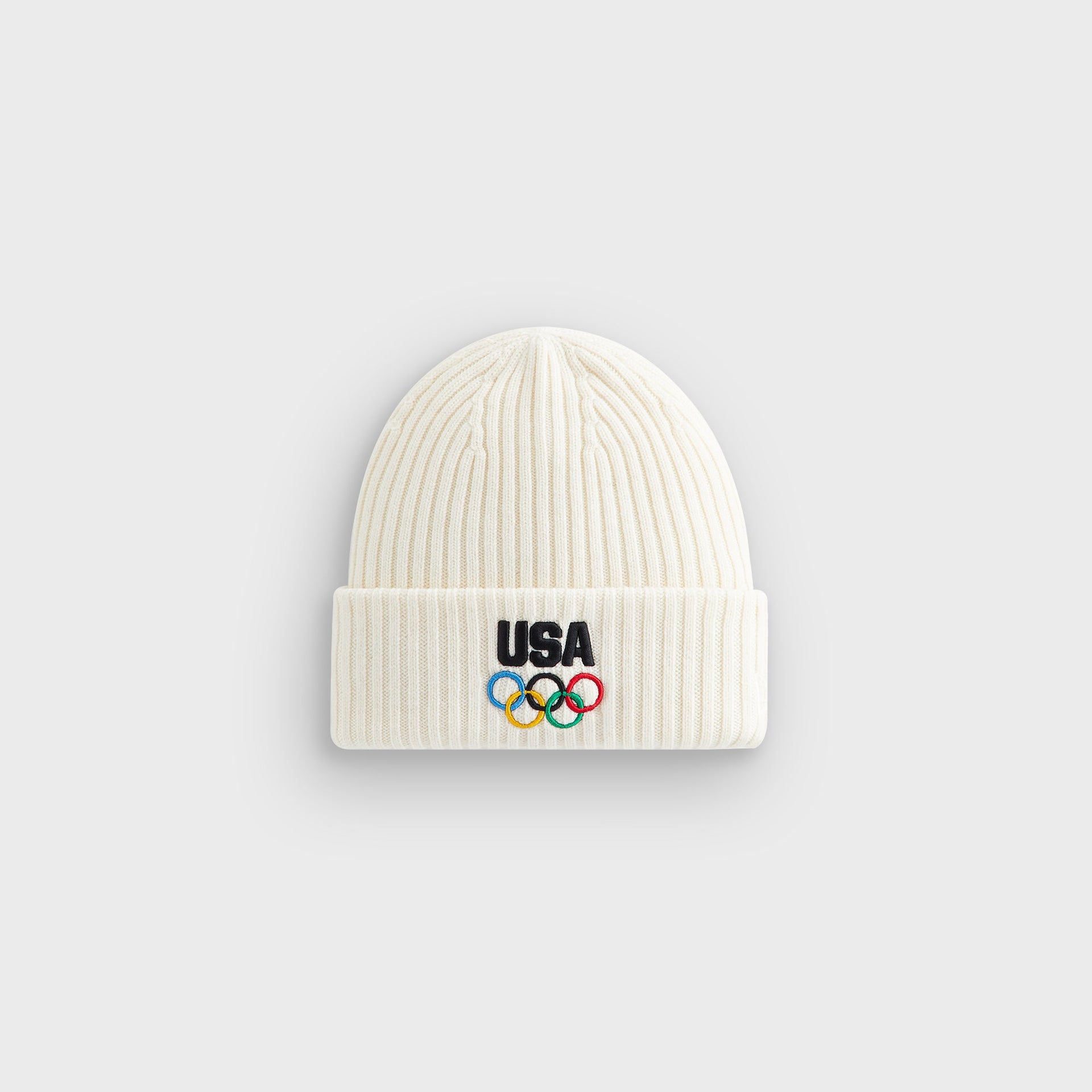 Kith & New Era for Team USA Knit Mia Beanie - Sandrift