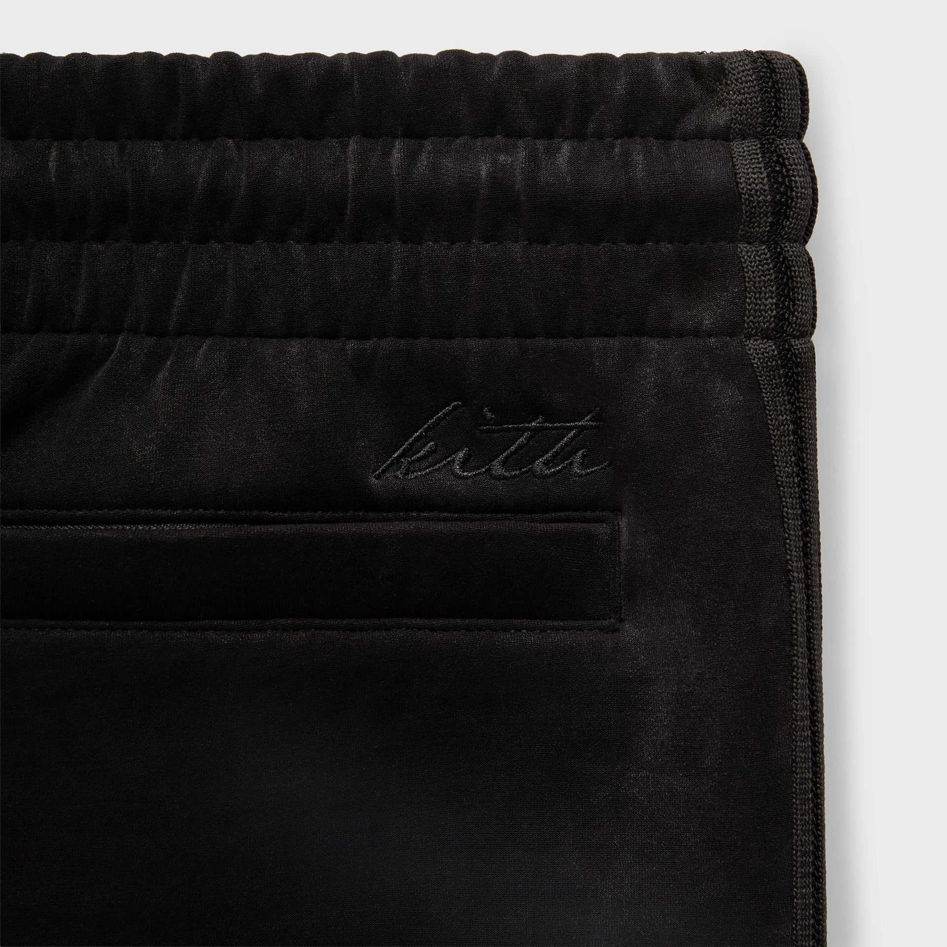 Kith Sueded Scuba Curtis Short - Black