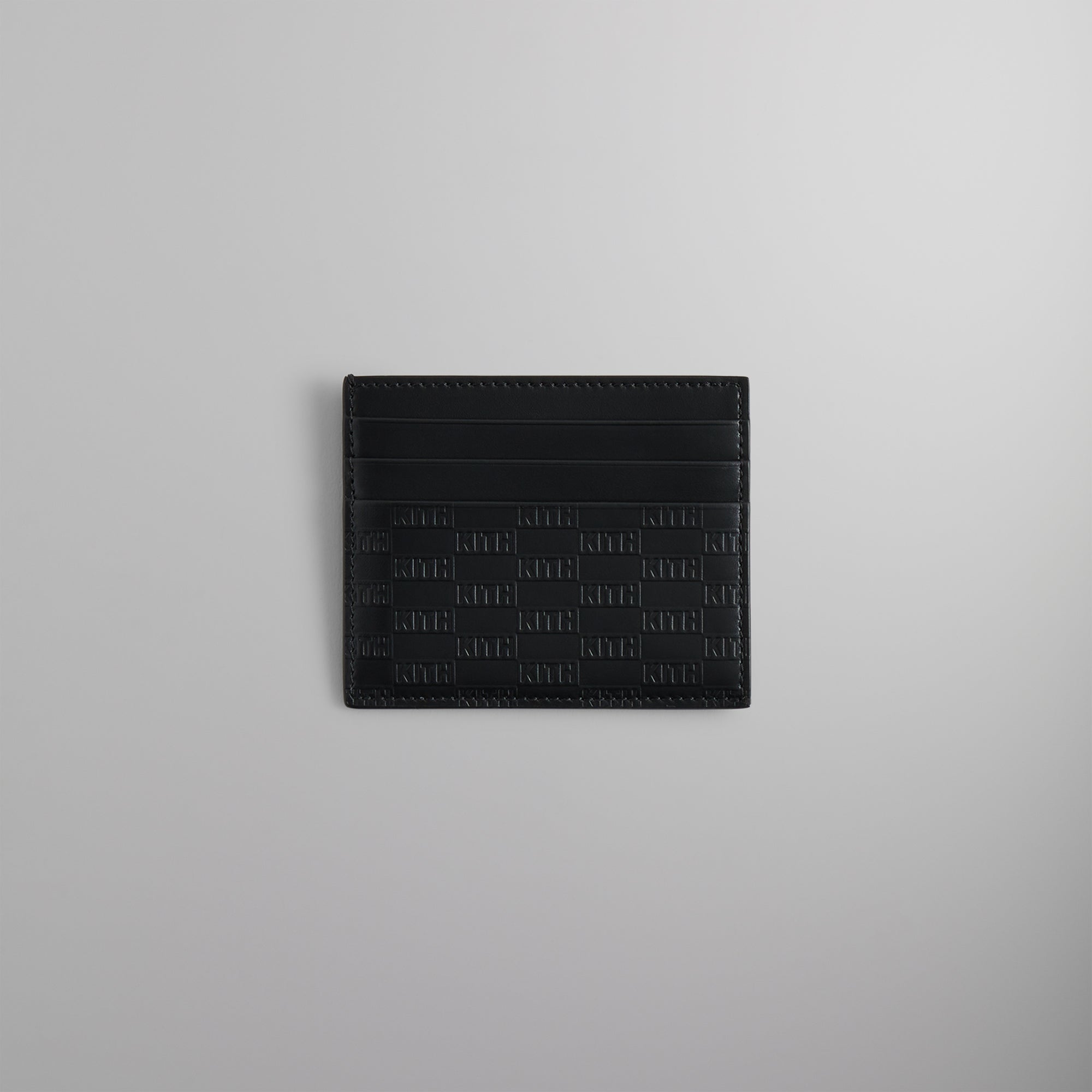 Kithmas Monogram Card Holder - Black