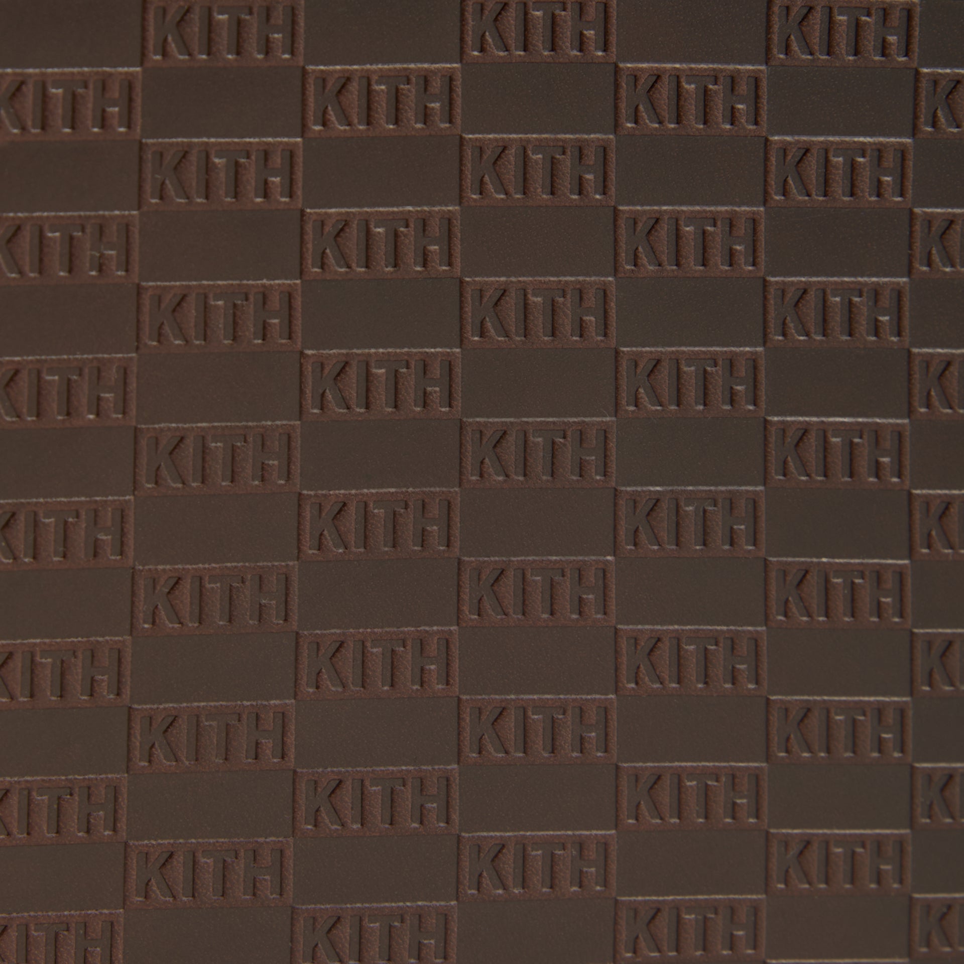 Kith Monogram Leather Dopp Kit - Incognito