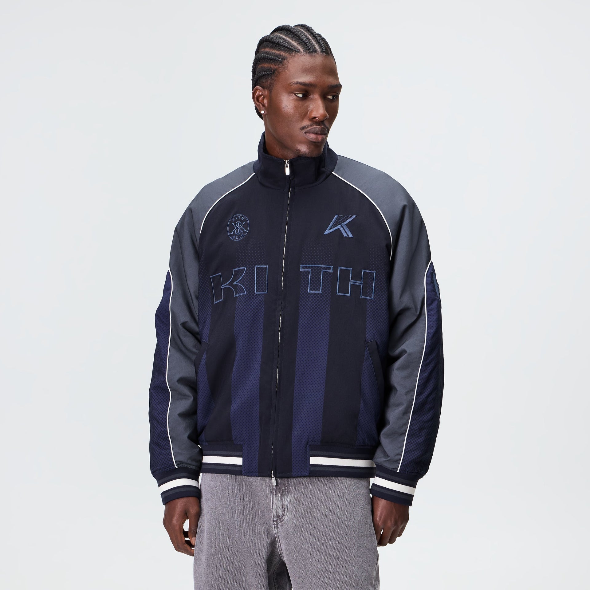 Kith Dejan Racing Jacket - Ink
