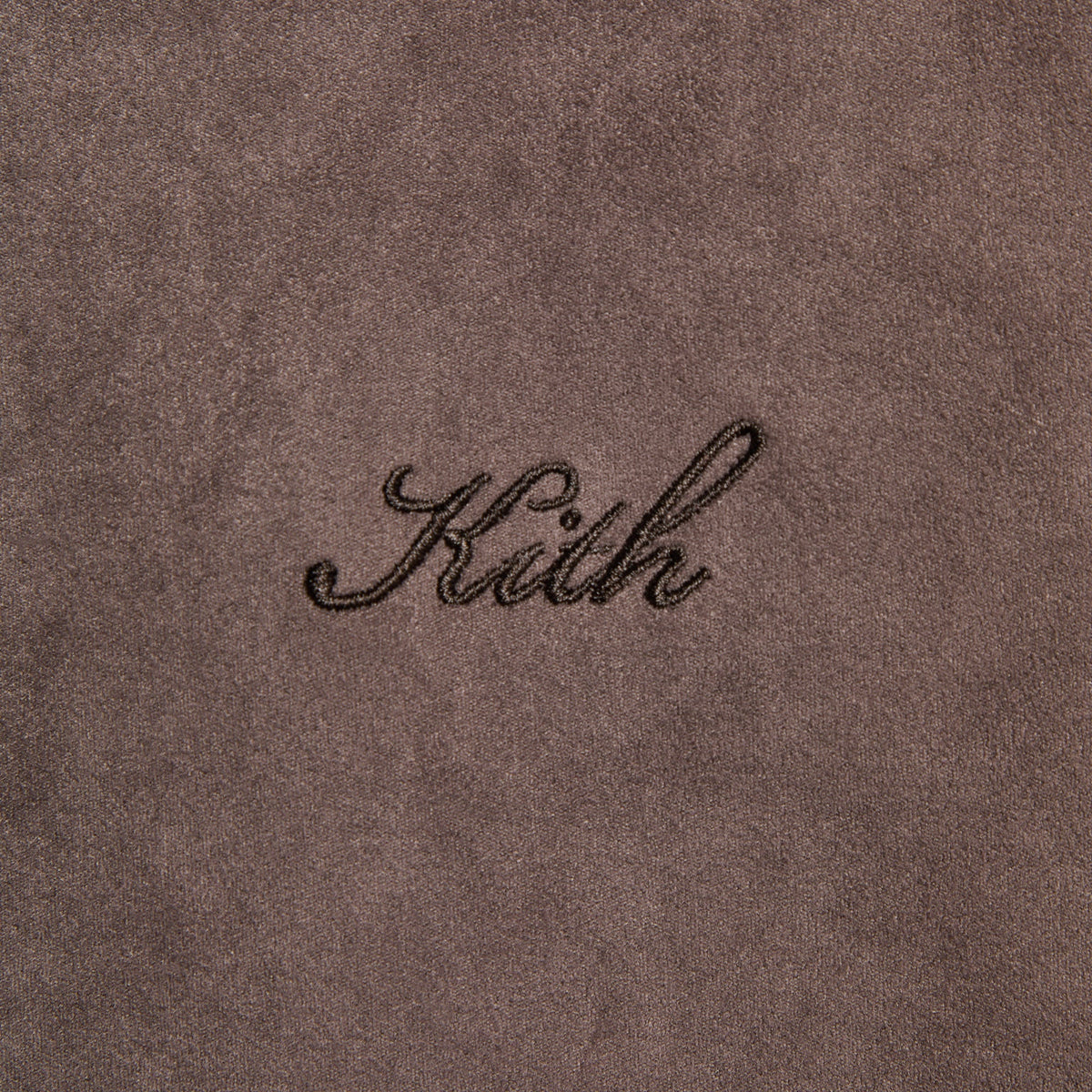 Kith Microsuede Bonded Flannel Harrington Jacket - Dark Ash - PH