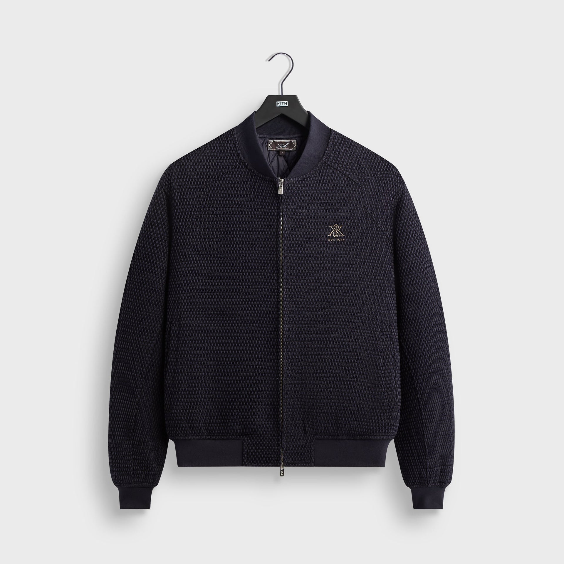 Kith Chenille Roy Bomber Jacket - Ink - PH