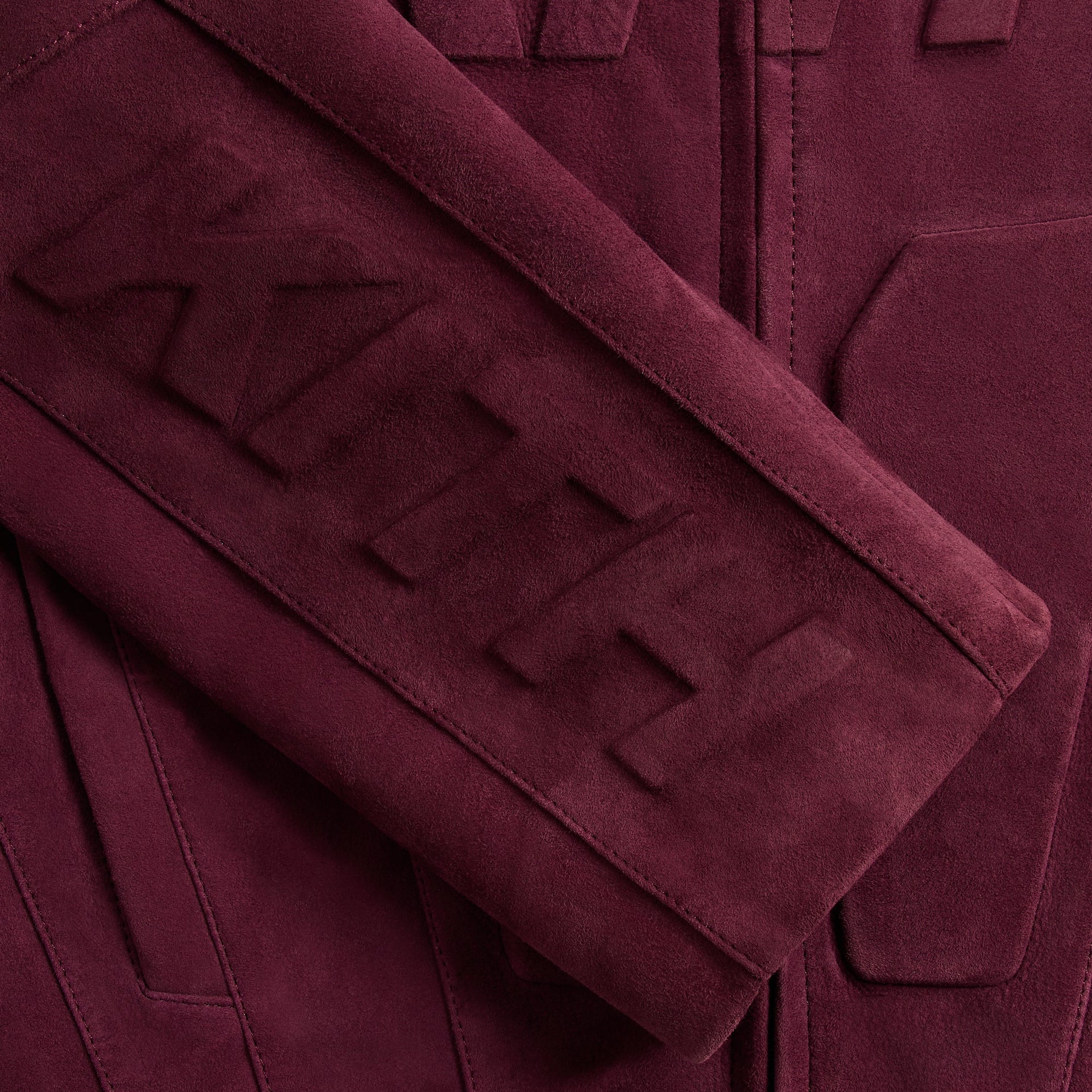 Kith Suede Wayne Moto Jacket - Magma - PH