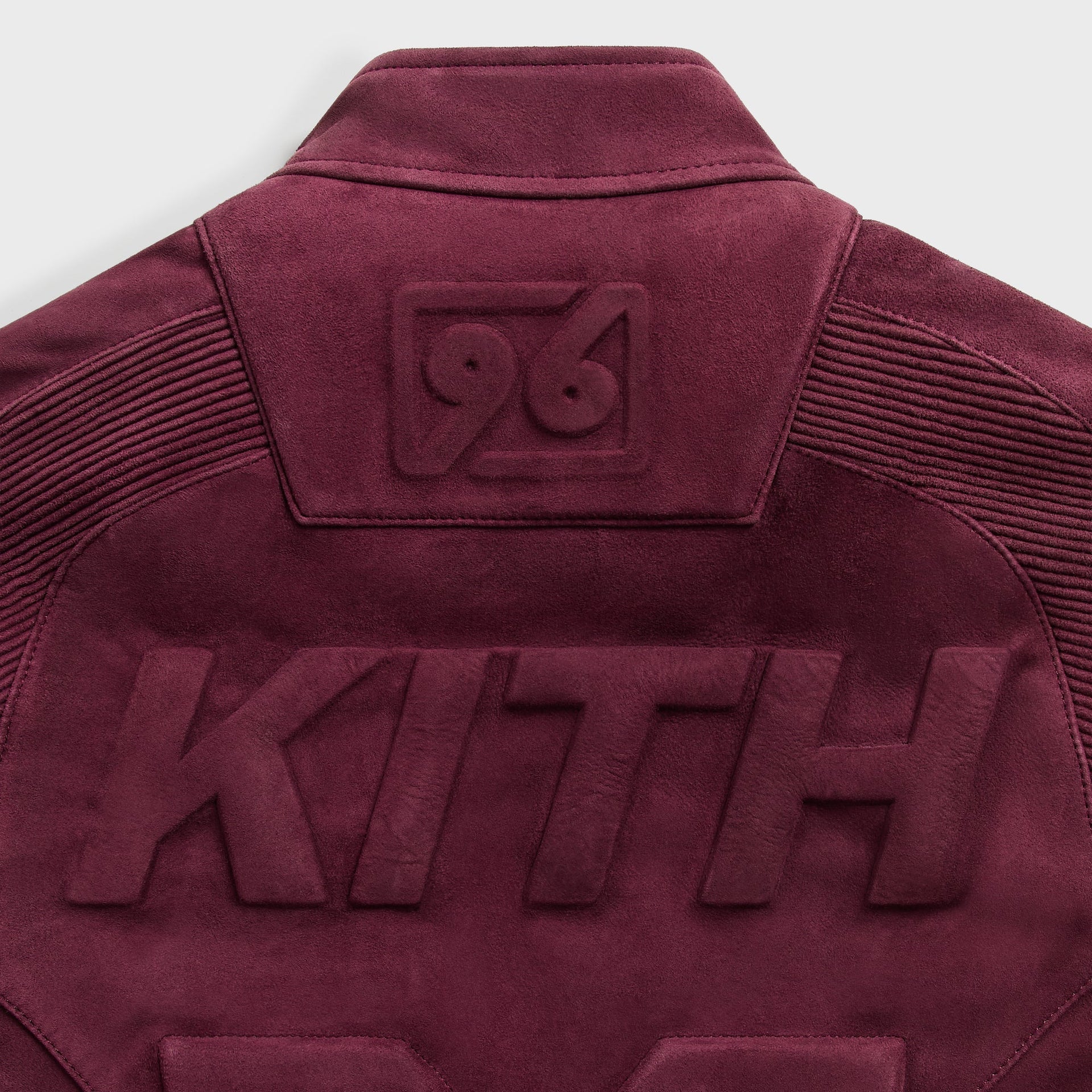 Kith Suede Wayne Moto Jacket - Magma - PH