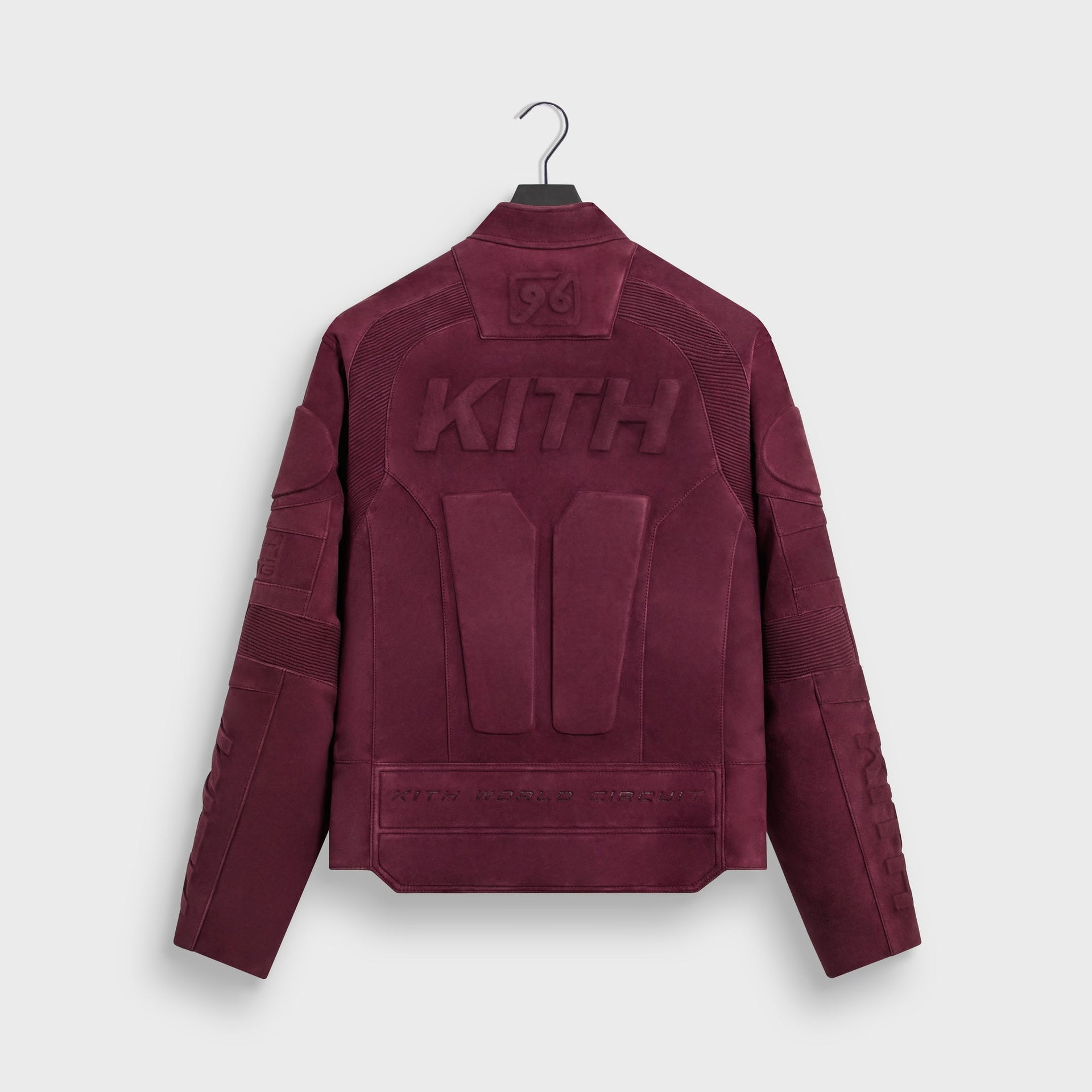 Kith Suede Wayne Moto Jacket - Magma - PH