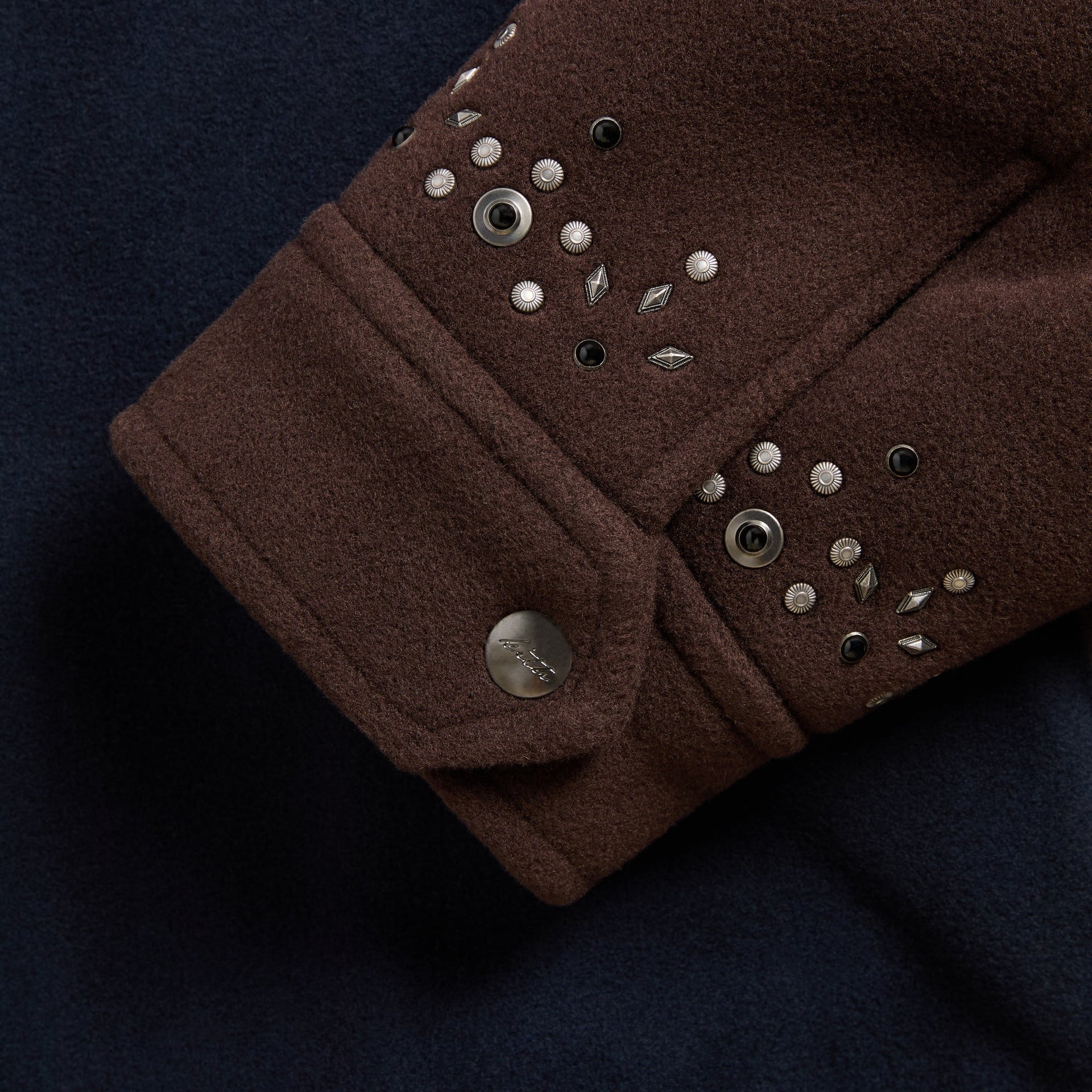 Kith Melton Wool Studded Varsity Jacket - Eve - PH