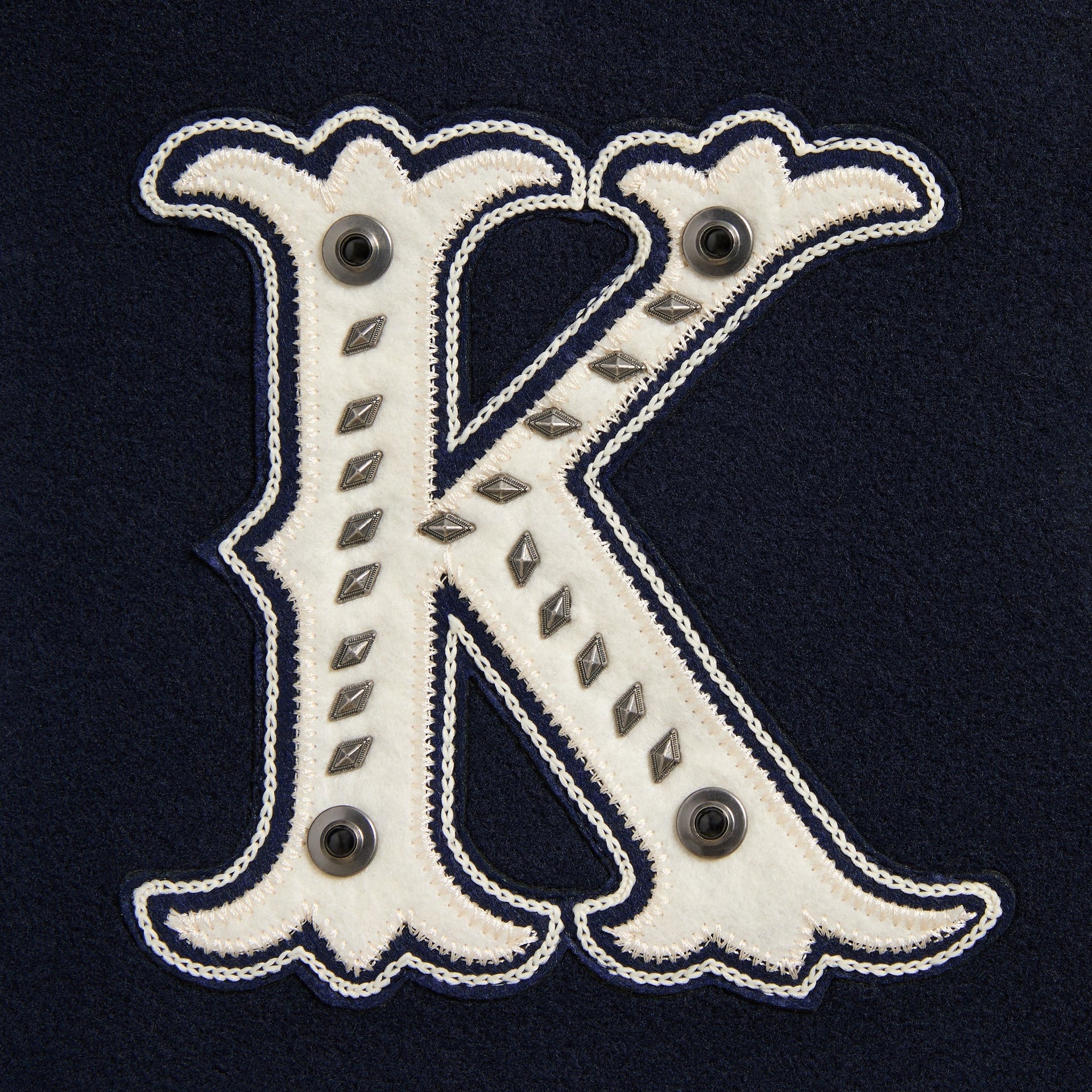 Kith Melton Wool Studded Varsity Jacket - Eve - PH
