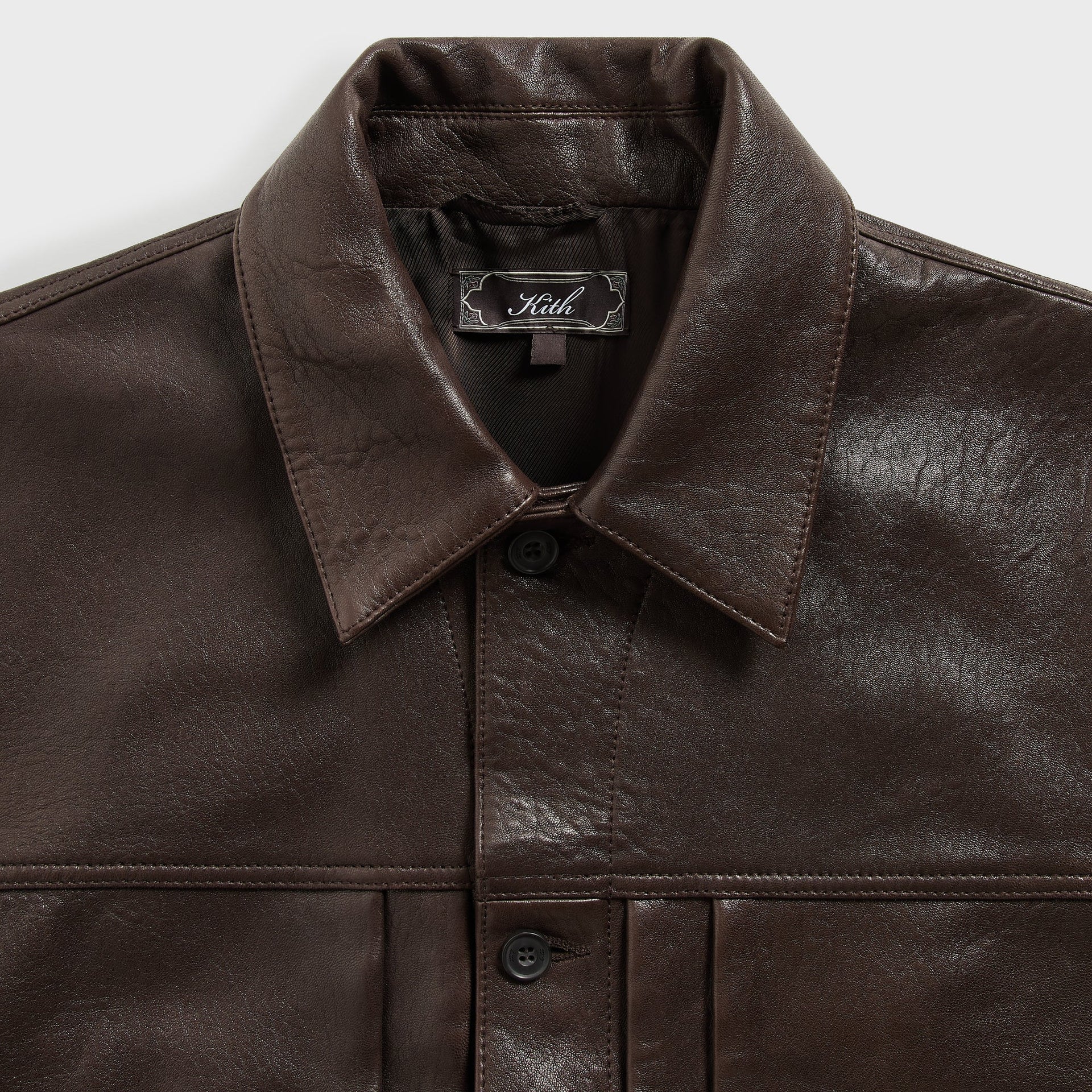 Kith Vintage Leather Alonzo Jacket - Kindling - PH
