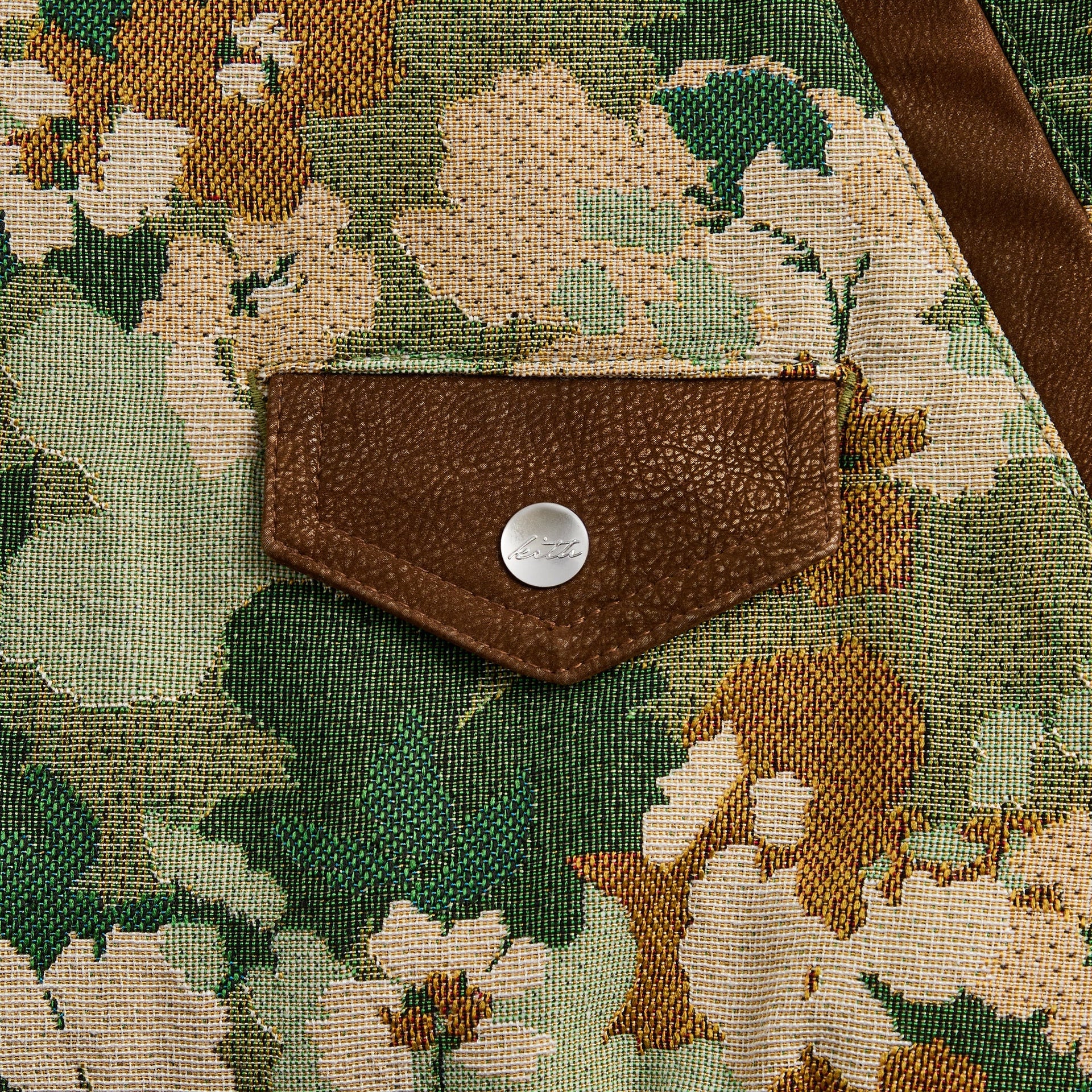 Kith Camo Floral Tapestry Cassius Jacket - Sage - PH