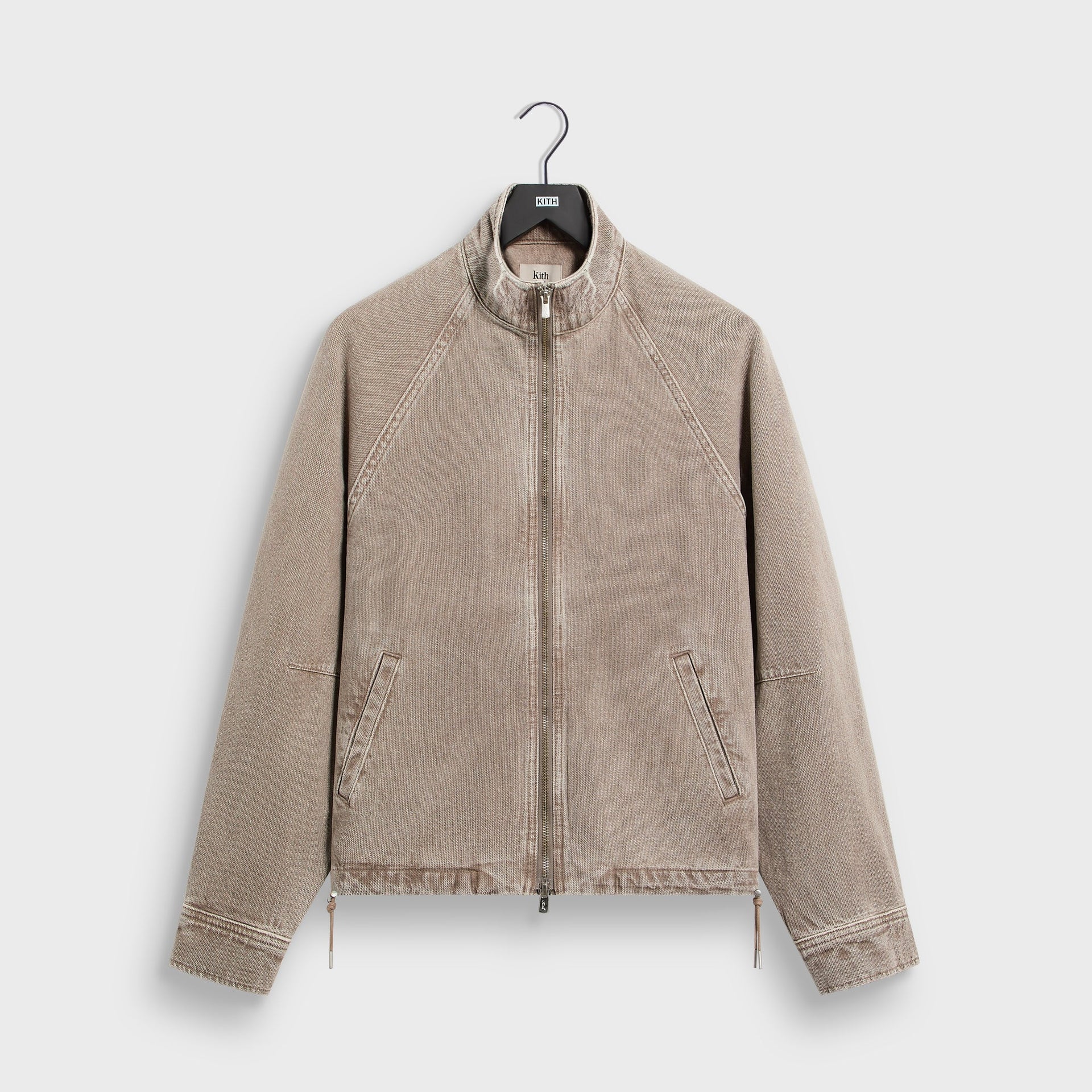 Kith Herringbone Denim Efron Track Jacket - Factor