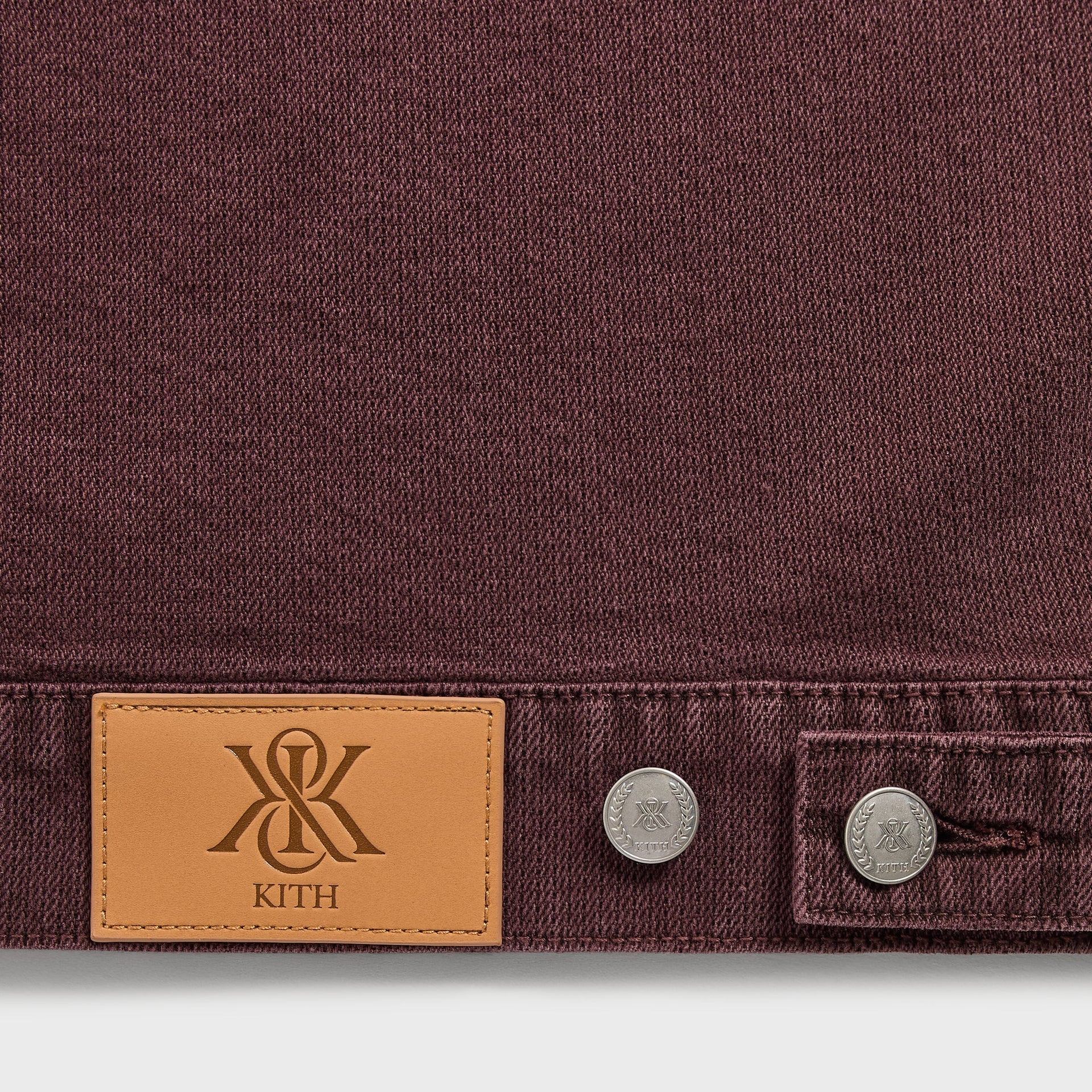 Kith Herringbone Denim Alonzo Jacket - Rich