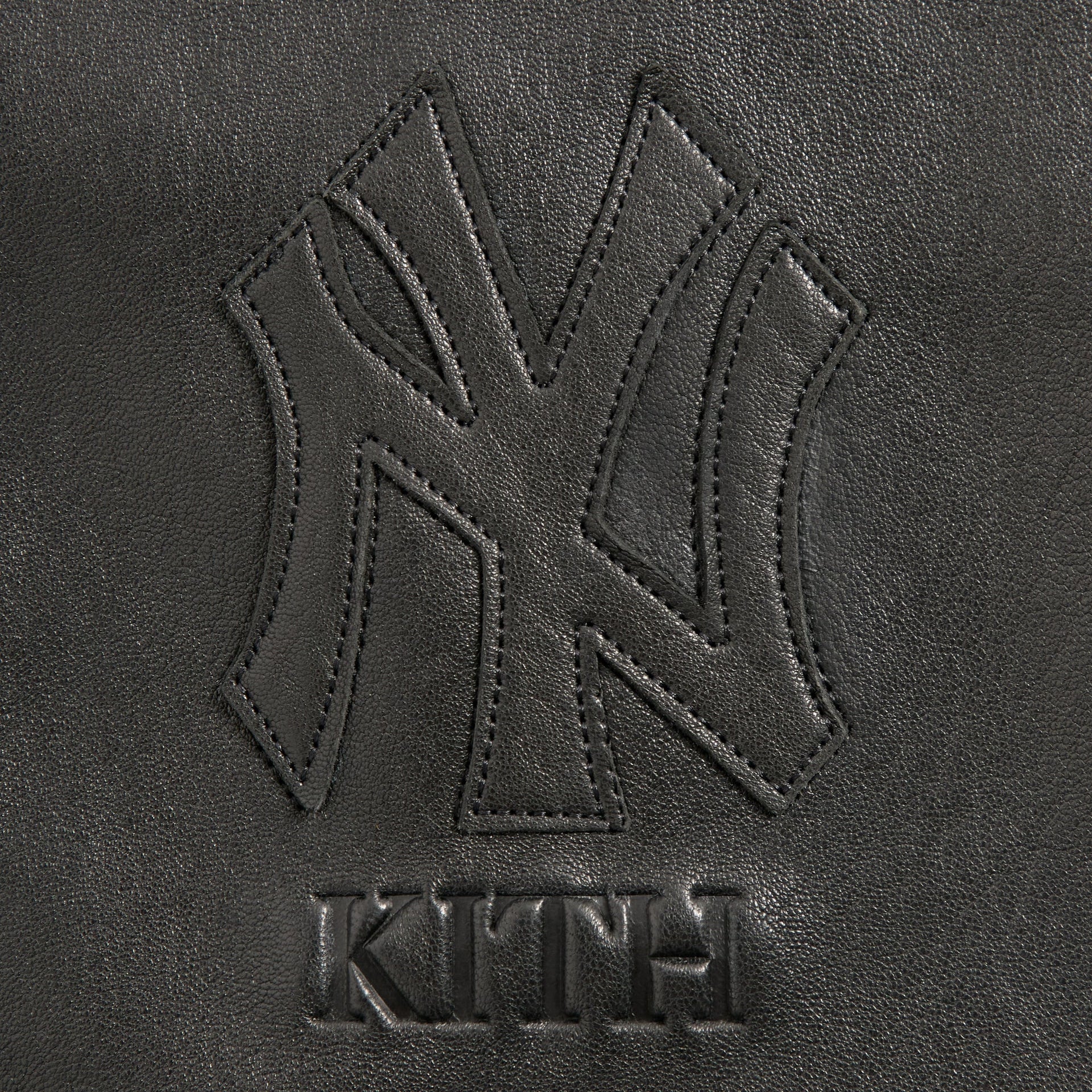 Kith for the New York Yankees Leather Ames Jacket - Black - PH