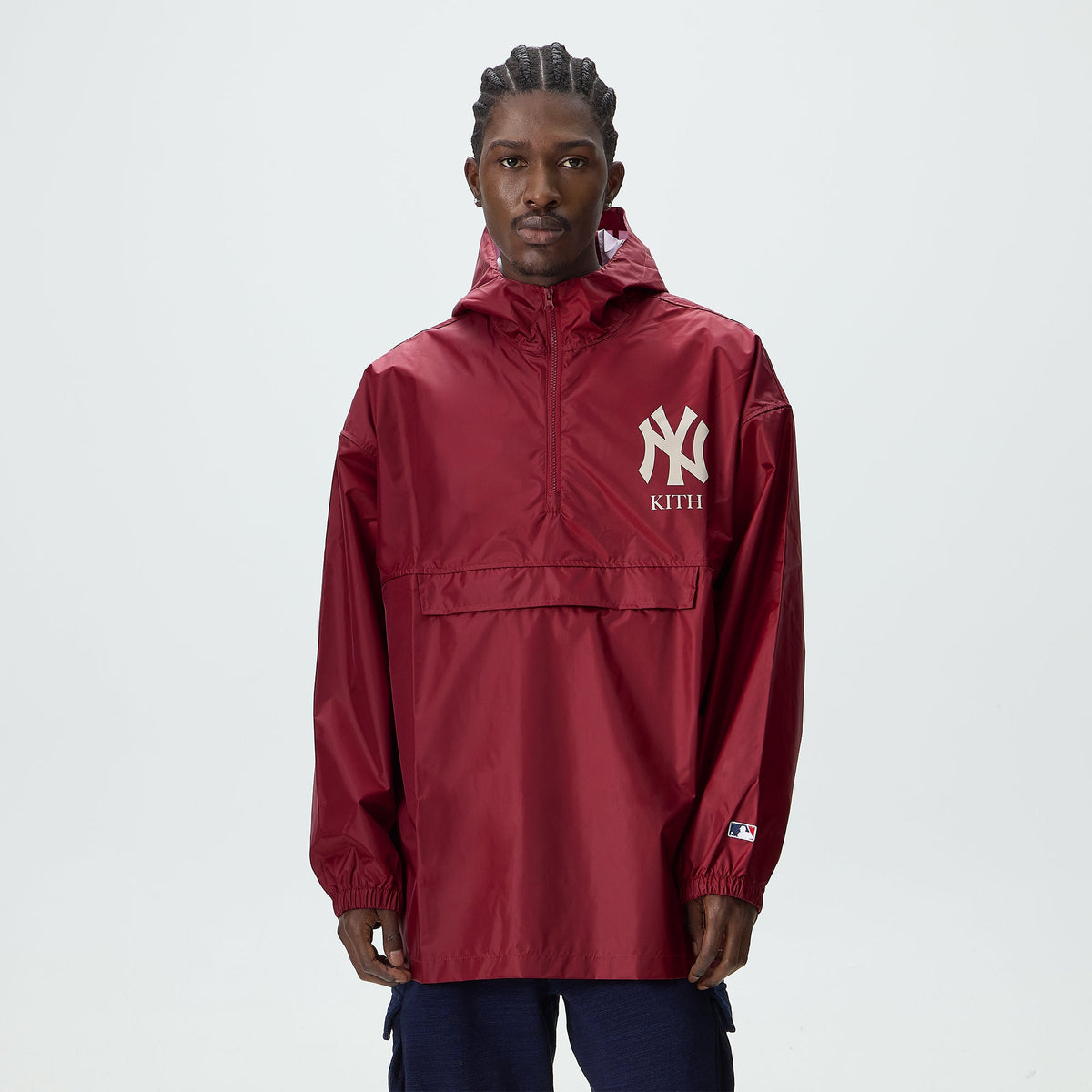 Kith for the New York Yankees Oliver Parka - Garnet