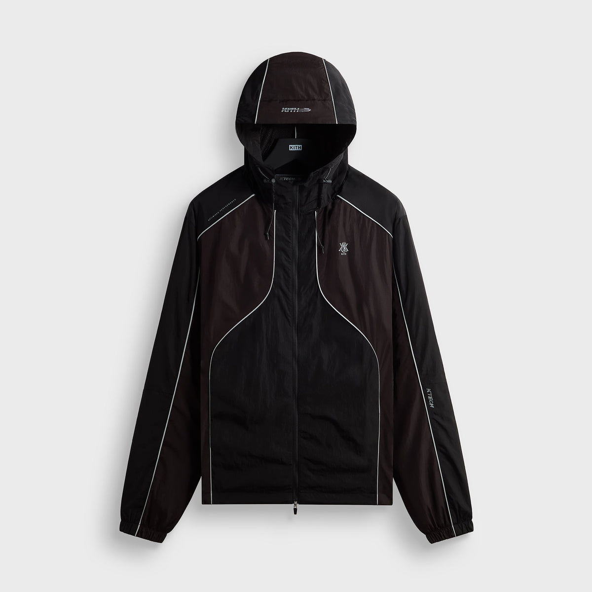 Kith Tech Nylon Seamed Bolt Jacket - Kindling