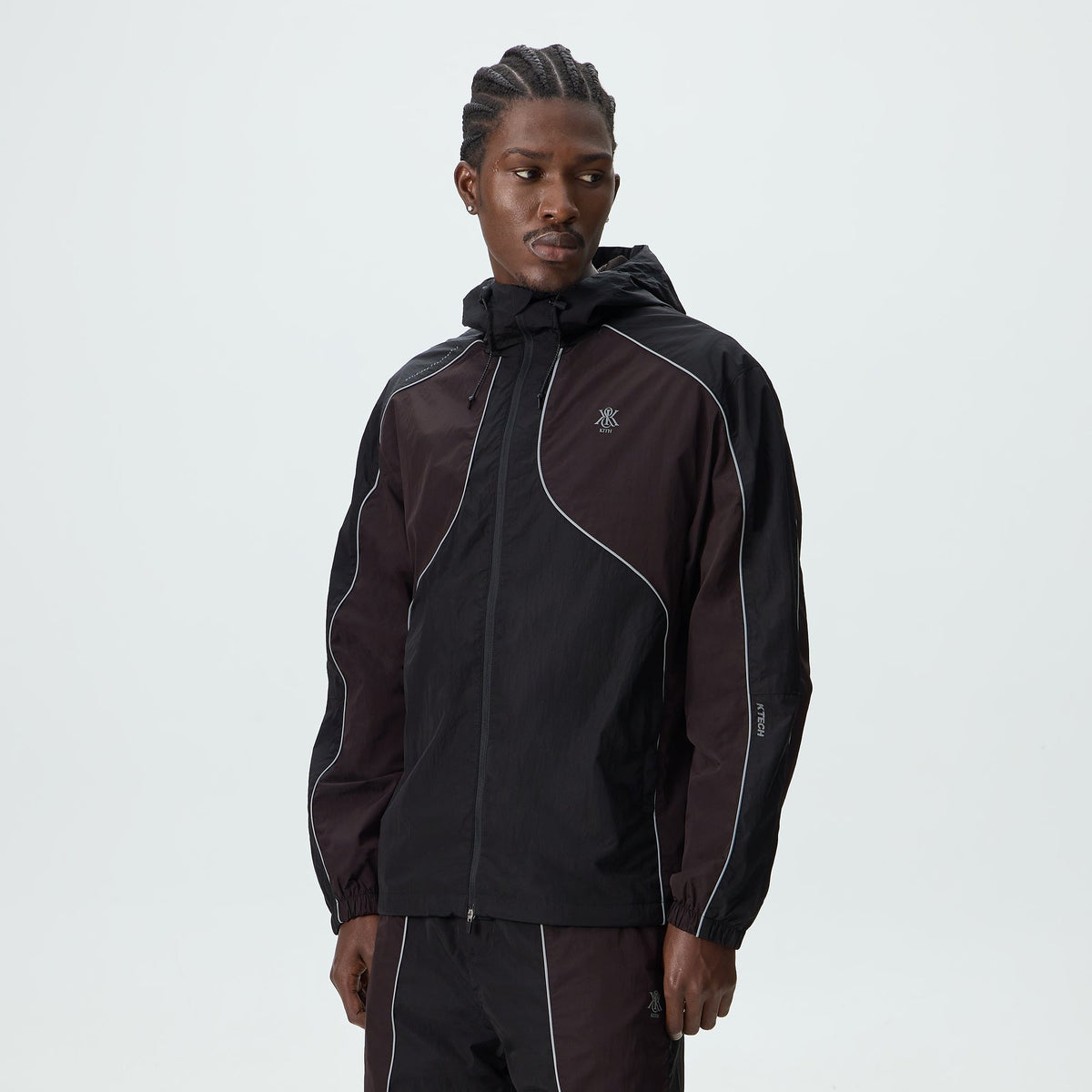 Kith Tech Nylon Seamed Bolt Jacket - Kindling - PH