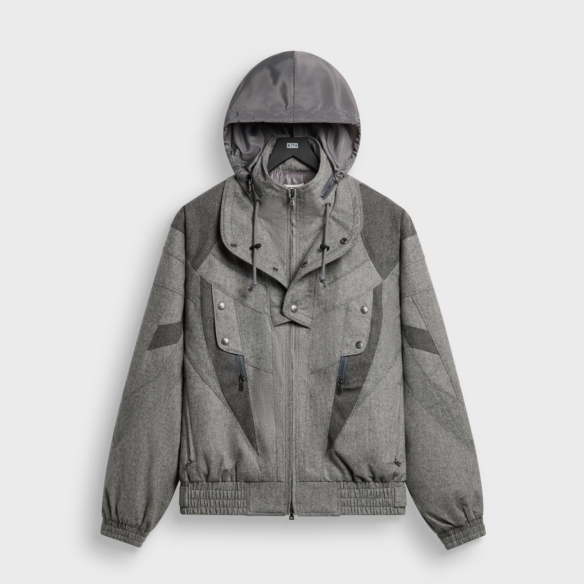 &Kin 2L Flannel Rainier Jacket - Heather Grey - PH