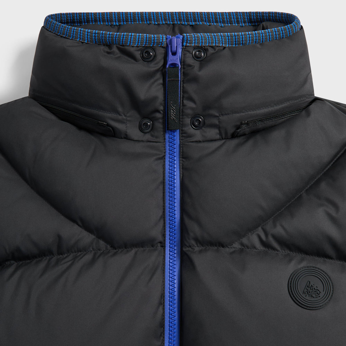 Kith Matte Stretch Taffeta Corey Puffer - Black