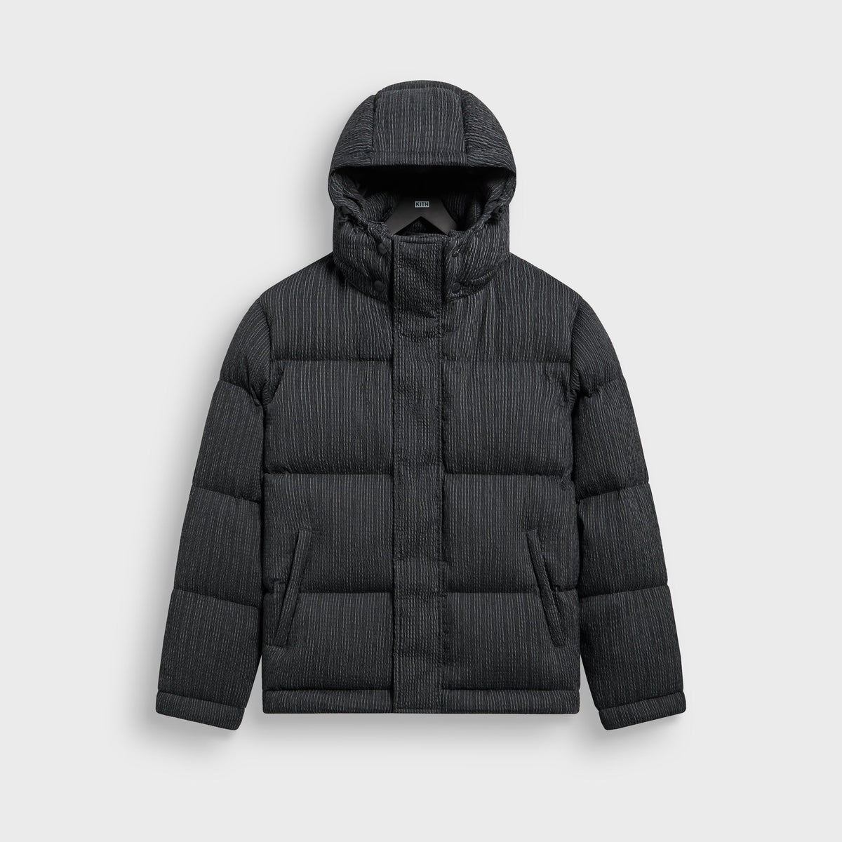 Kith Pleated Tech Maverick Puffer -  Black - PH