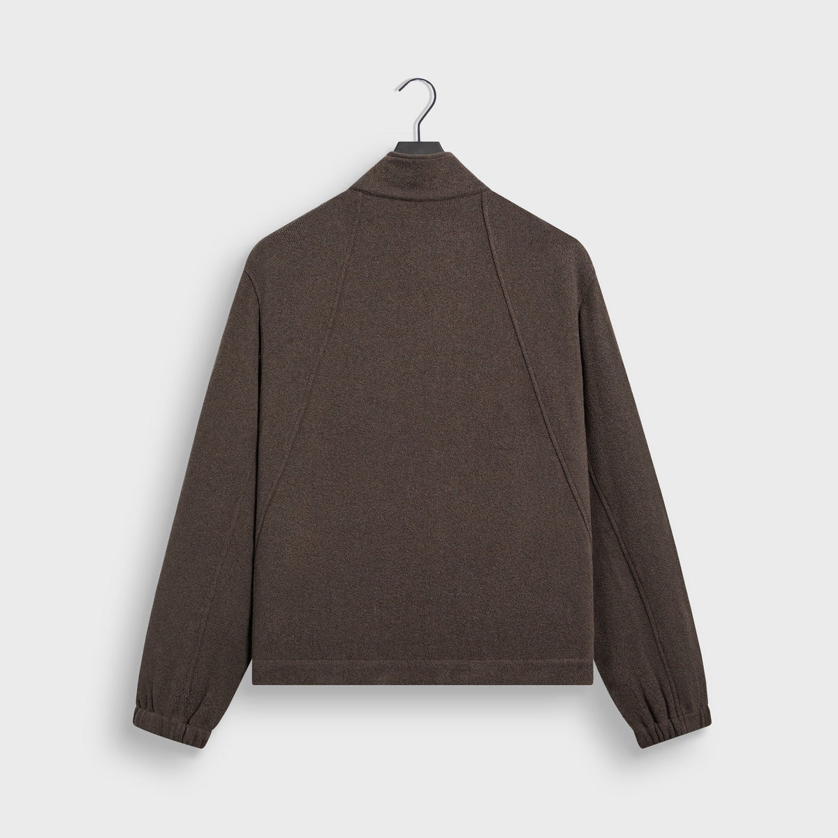 &Kin Crepe Fleece Phillip Jacket - Pecan