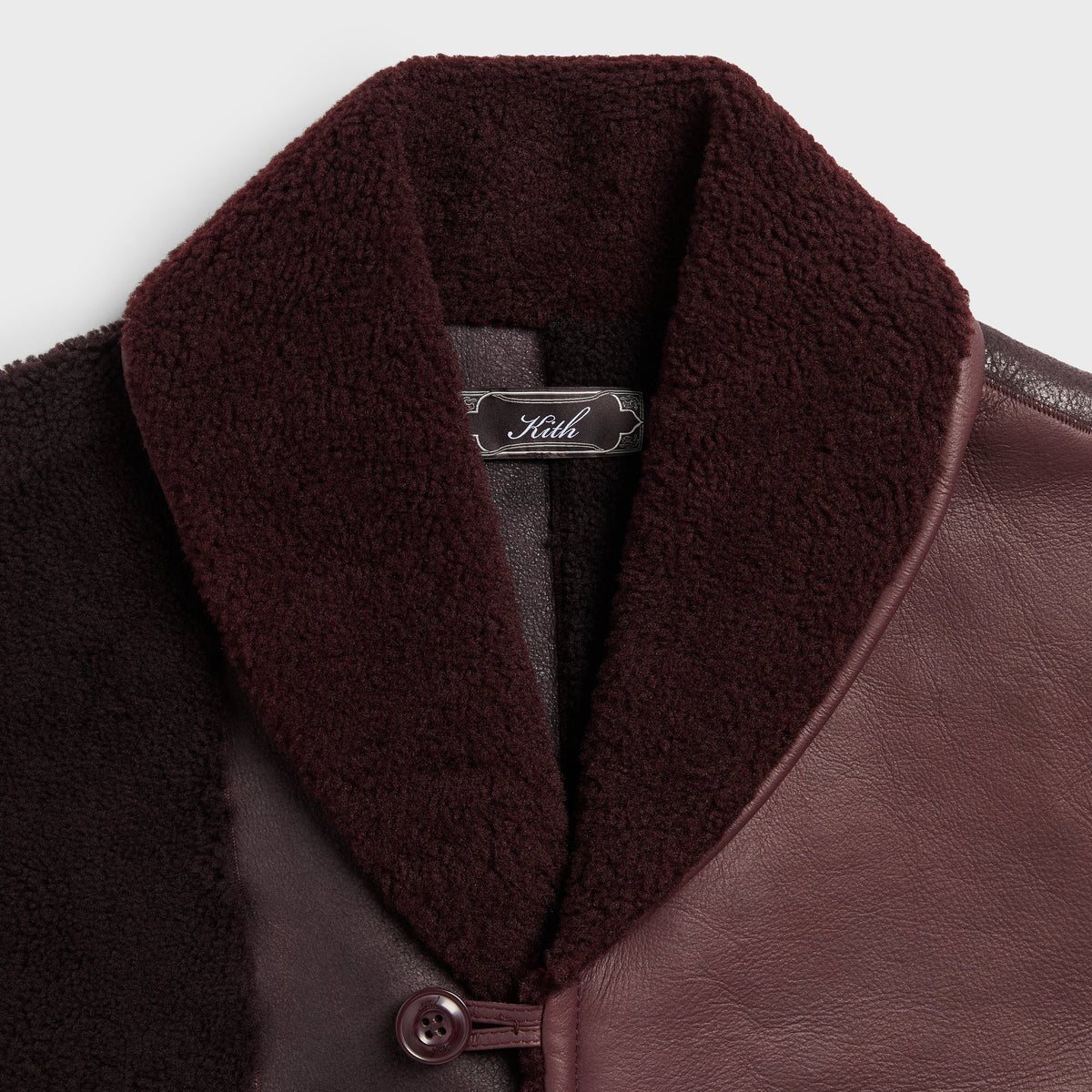Kith Shearling Patchwork Becker Jacket - Rave