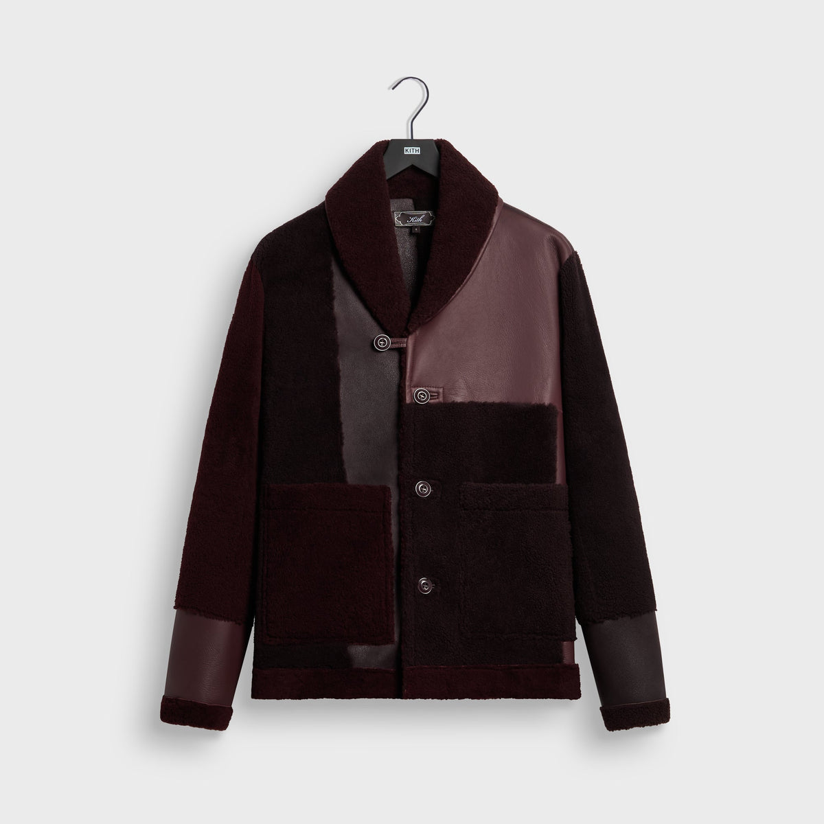 Kith Shearling Patchwork Becker Jacket - Rave - PH