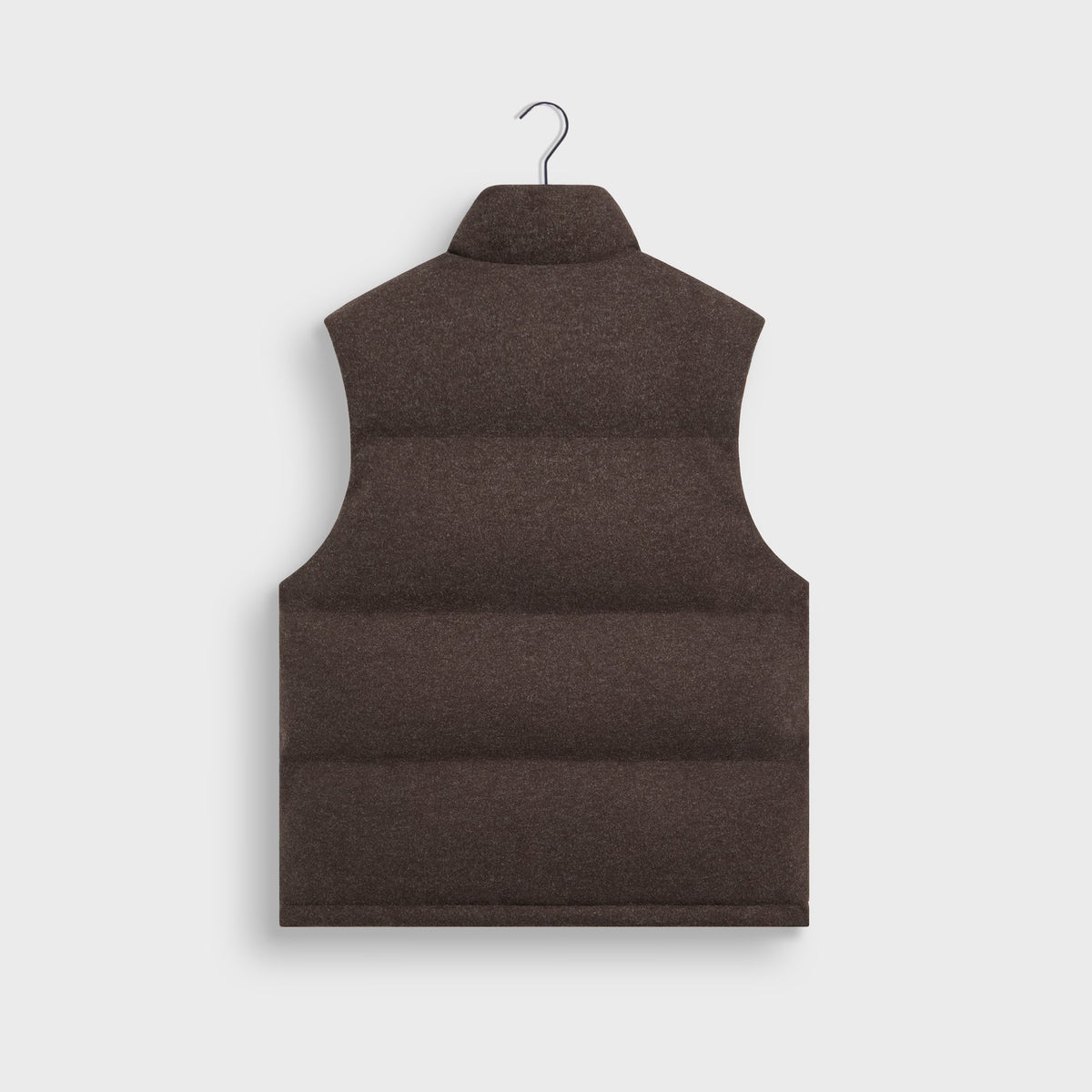 Kith Felted Jersey Maverick Puffer Vest - Kindling - PH