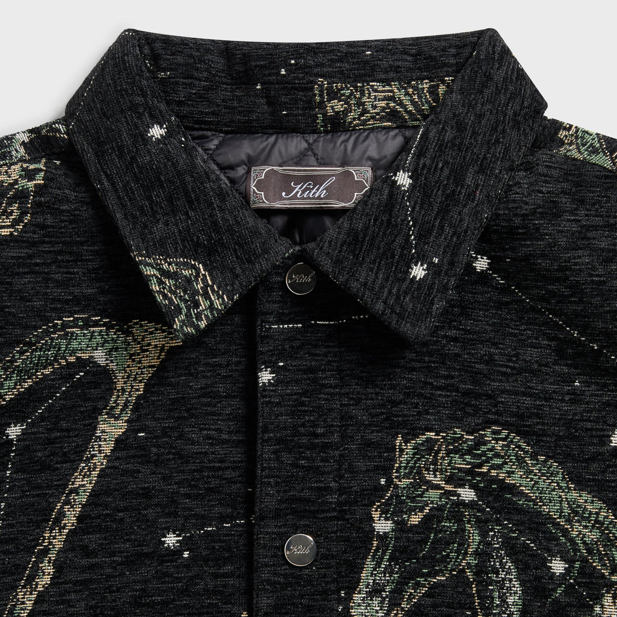 Kith Chenille Tapestry Helios Jacket - Black - PH