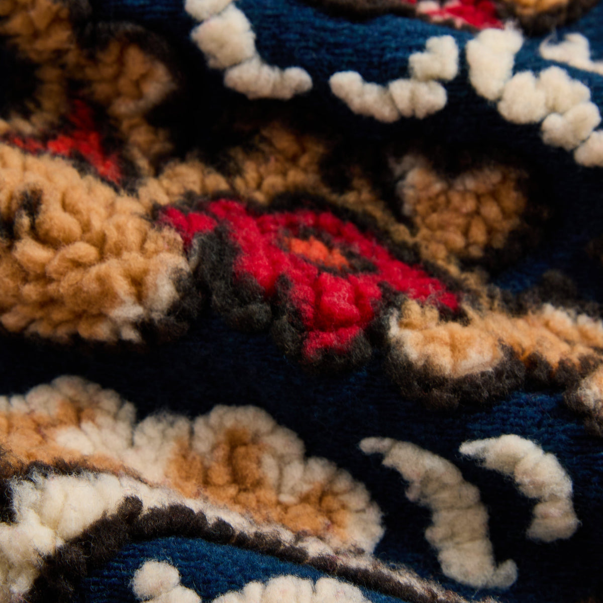 Kith Baroque Foliage Sherpa Harper Jacket - Soul - PH