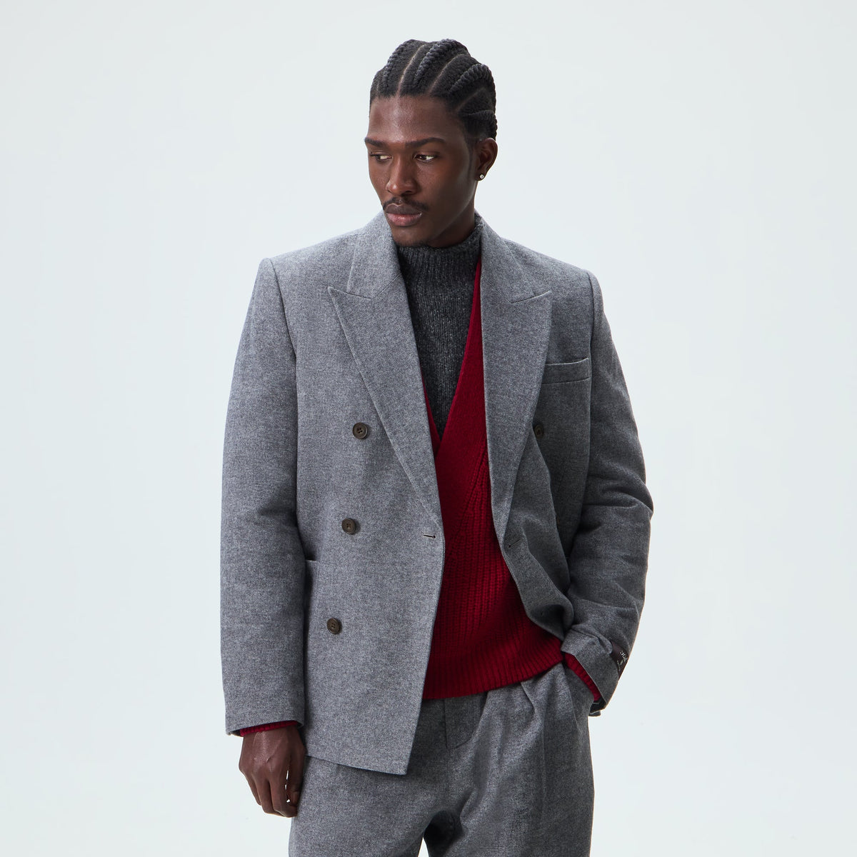 Kith Flannel Julius Blazer - Drift