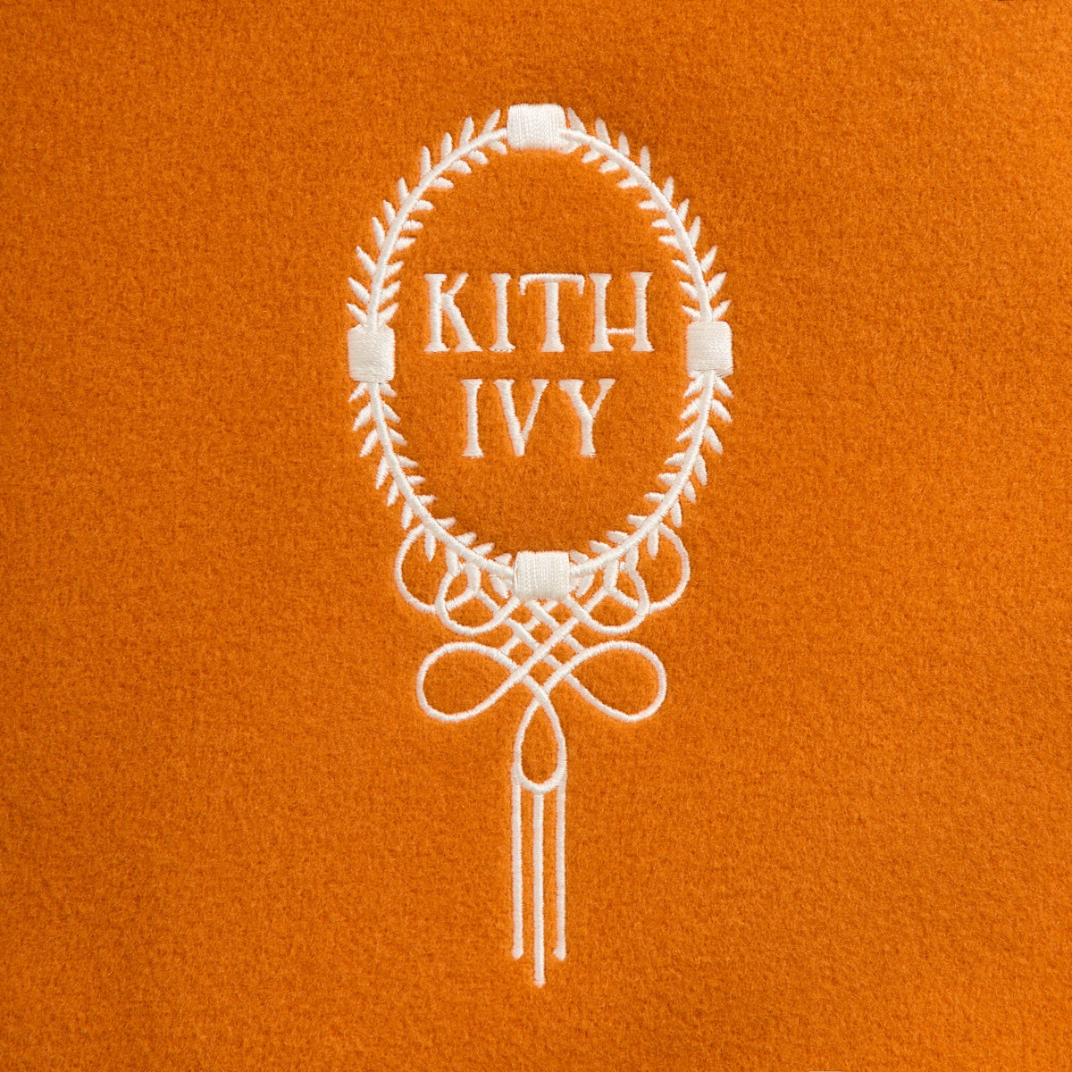 Kith Ivy Wool Varsity Jacket - Clementine