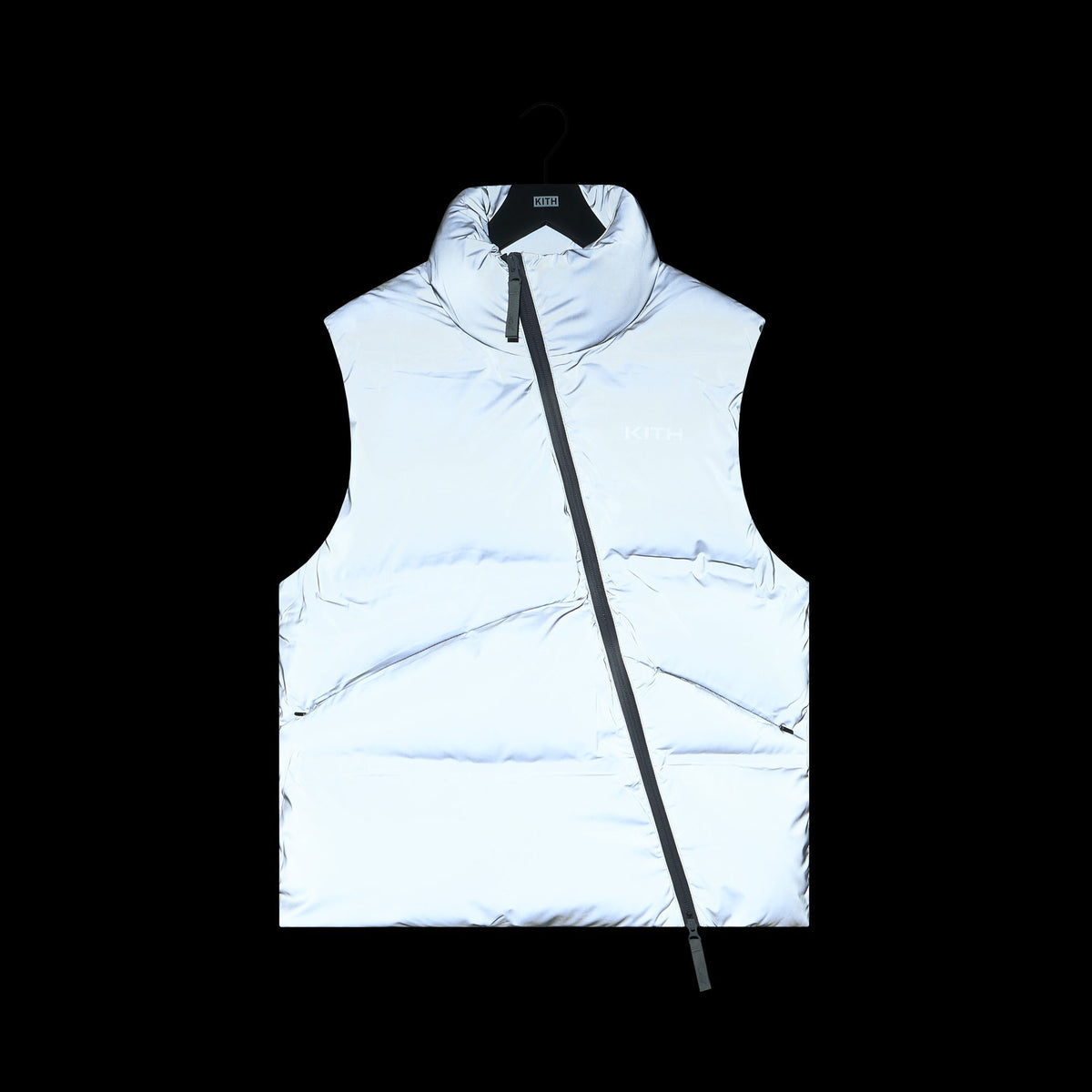Kith Reflective Filmore Puffer Vest -  Reflective - PH