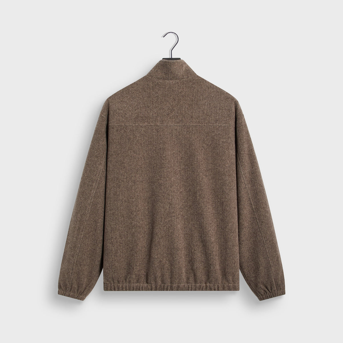 &Kin Wool Cashmere Stephen Track Jacket - Kindling