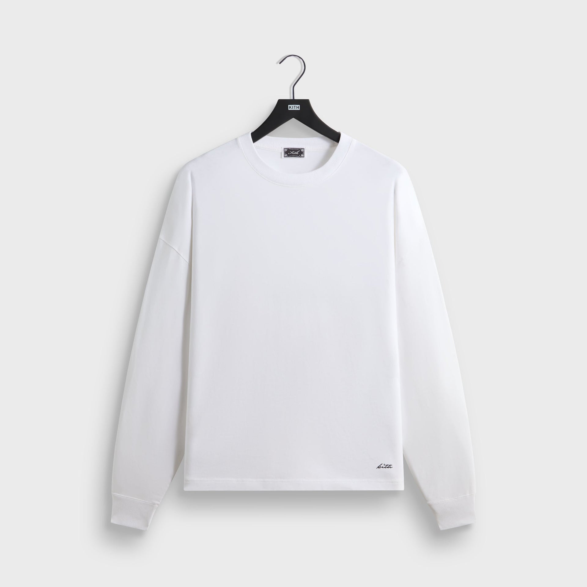 Kith Long Sleeve Lawson Tee - White
