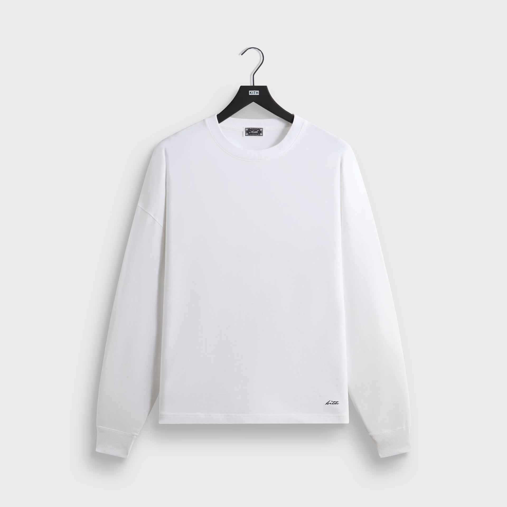 Kith Long Sleeve Lawson Tee - White - PH