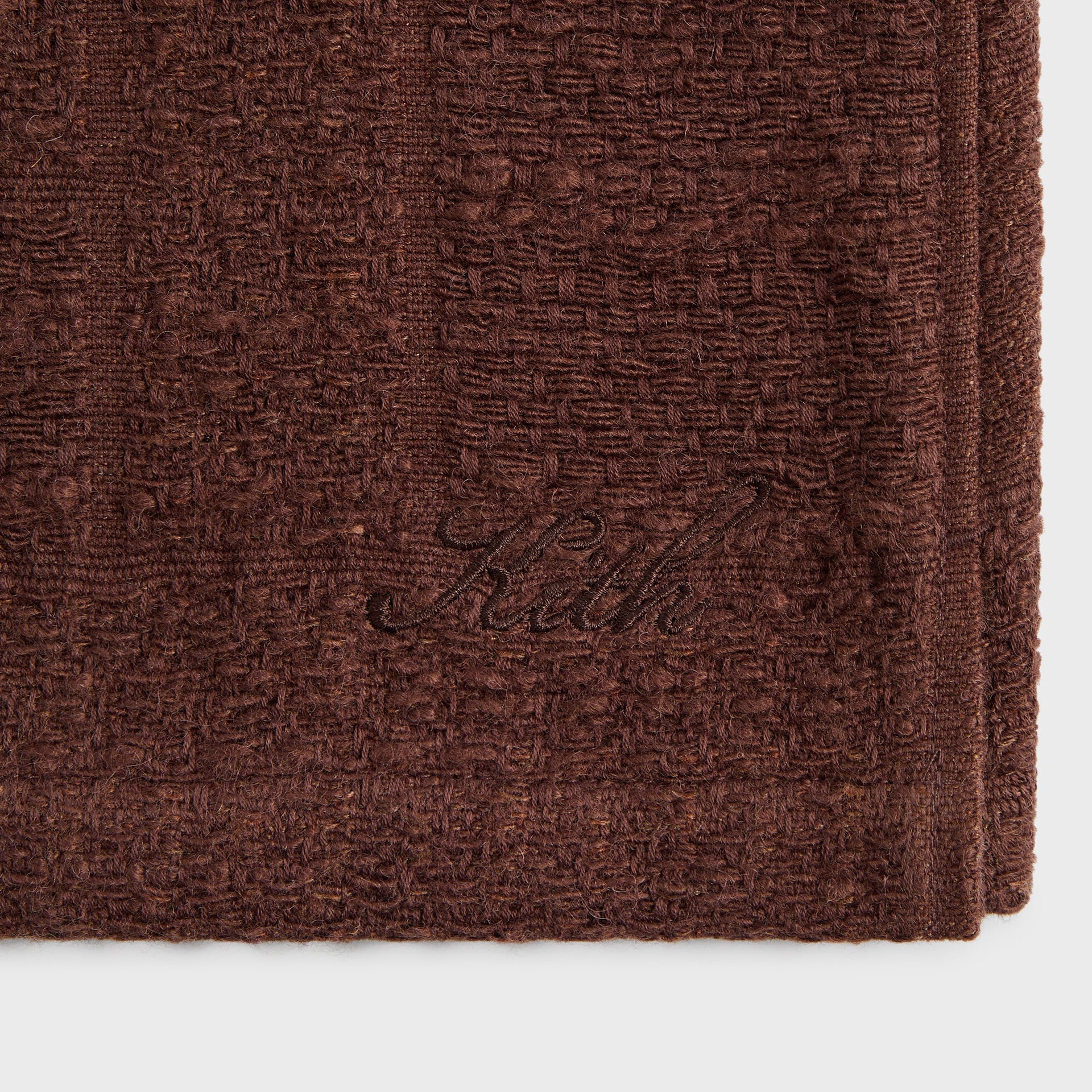 Kith Patchwork Tweed Johnson Shirt - Saddle