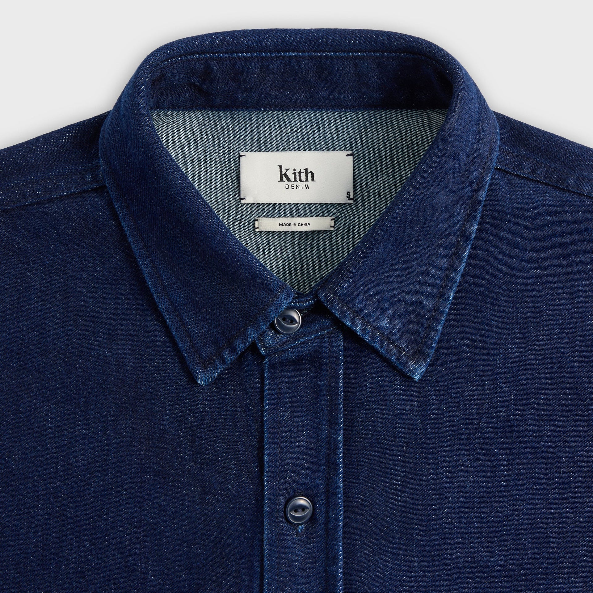 Kith Denim Henson Shirt - Dark Indigo