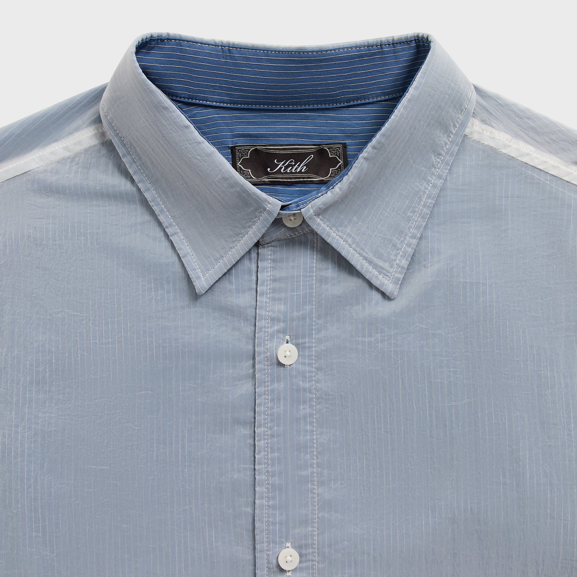 Kith Layered Stripe Georgie Shirt - White