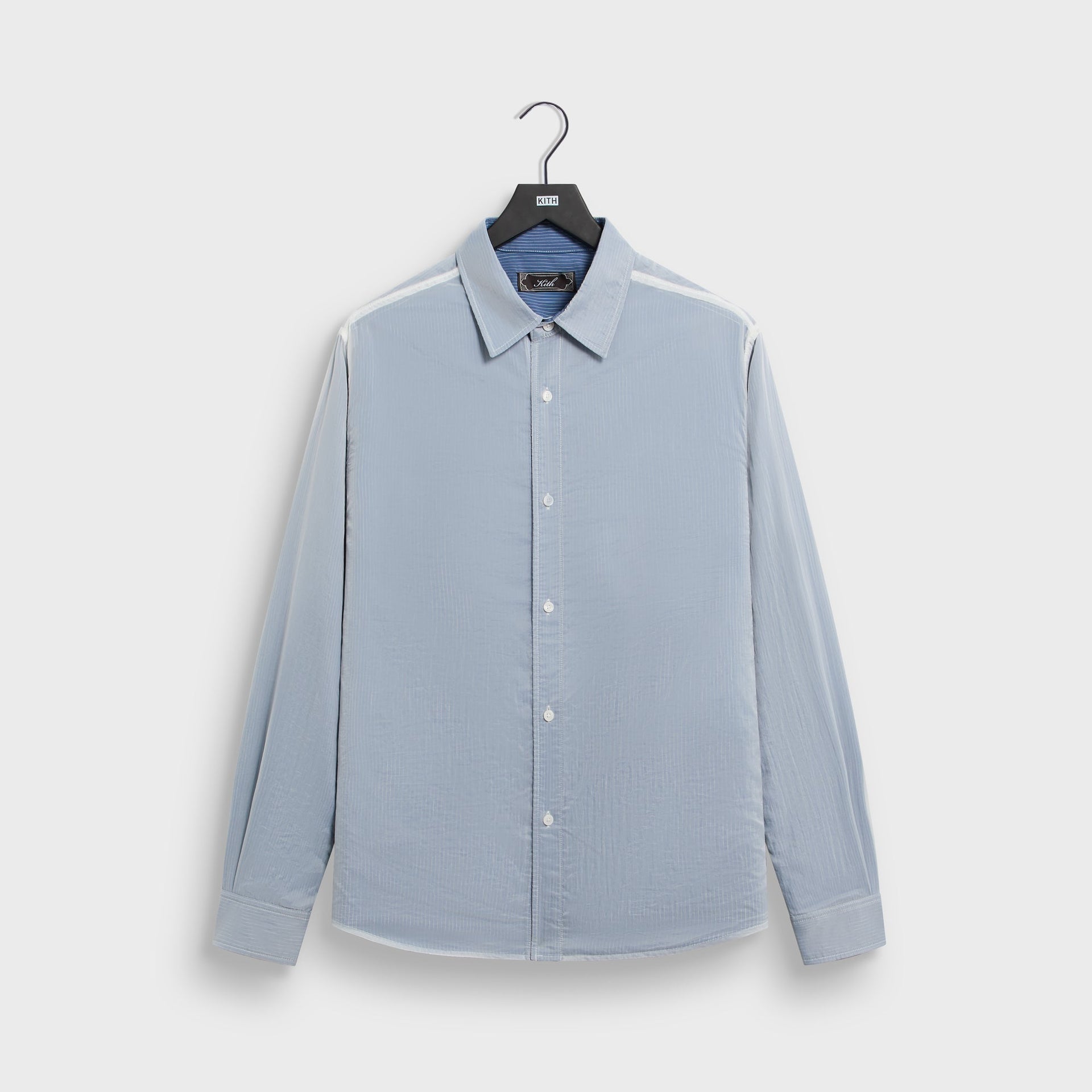 Kith Layered Stripe Georgie Shirt - White - PH